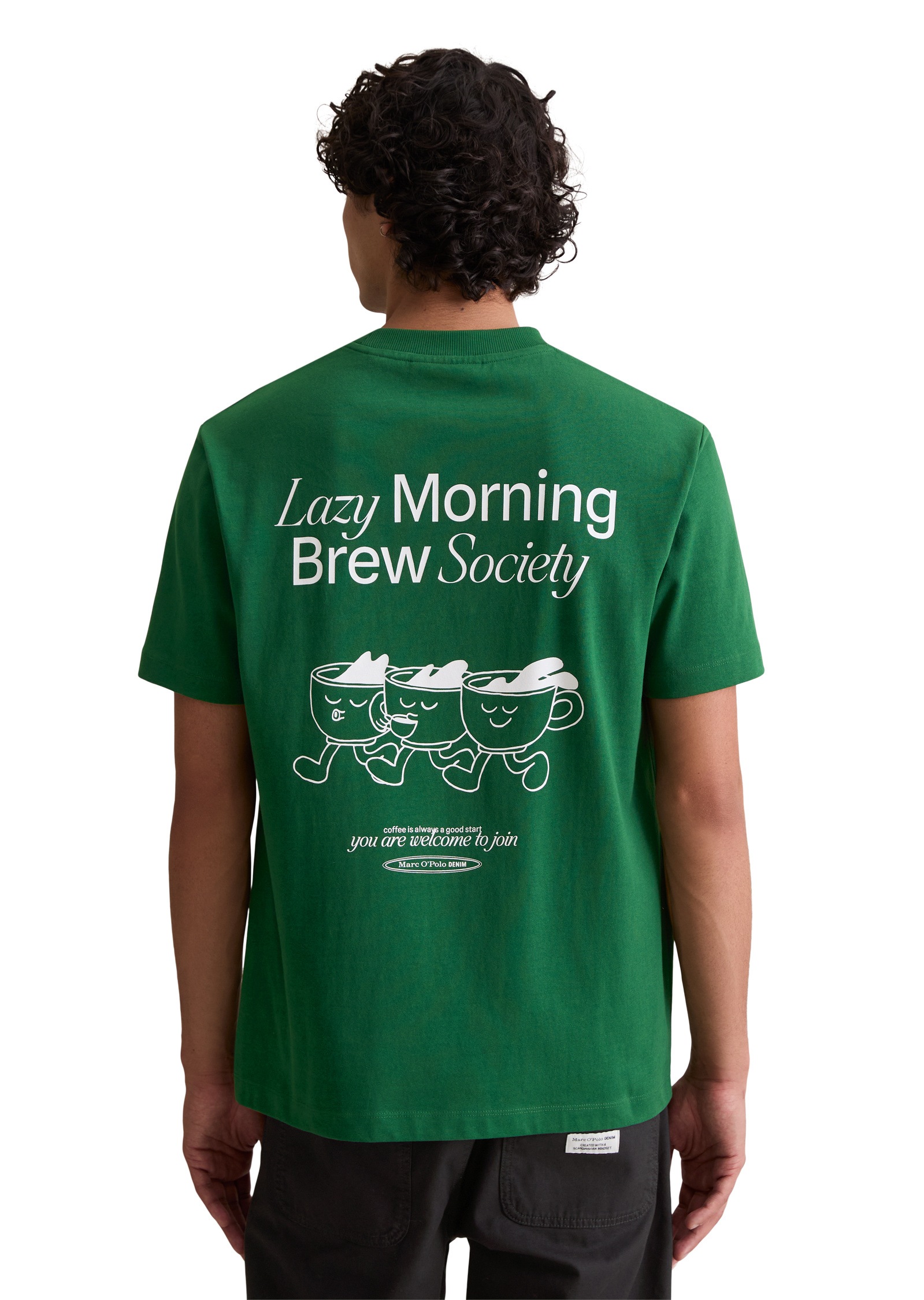 Thumbnail - Marc OPolo DENIM T-Shirt "mit anregendem Rückenprint"