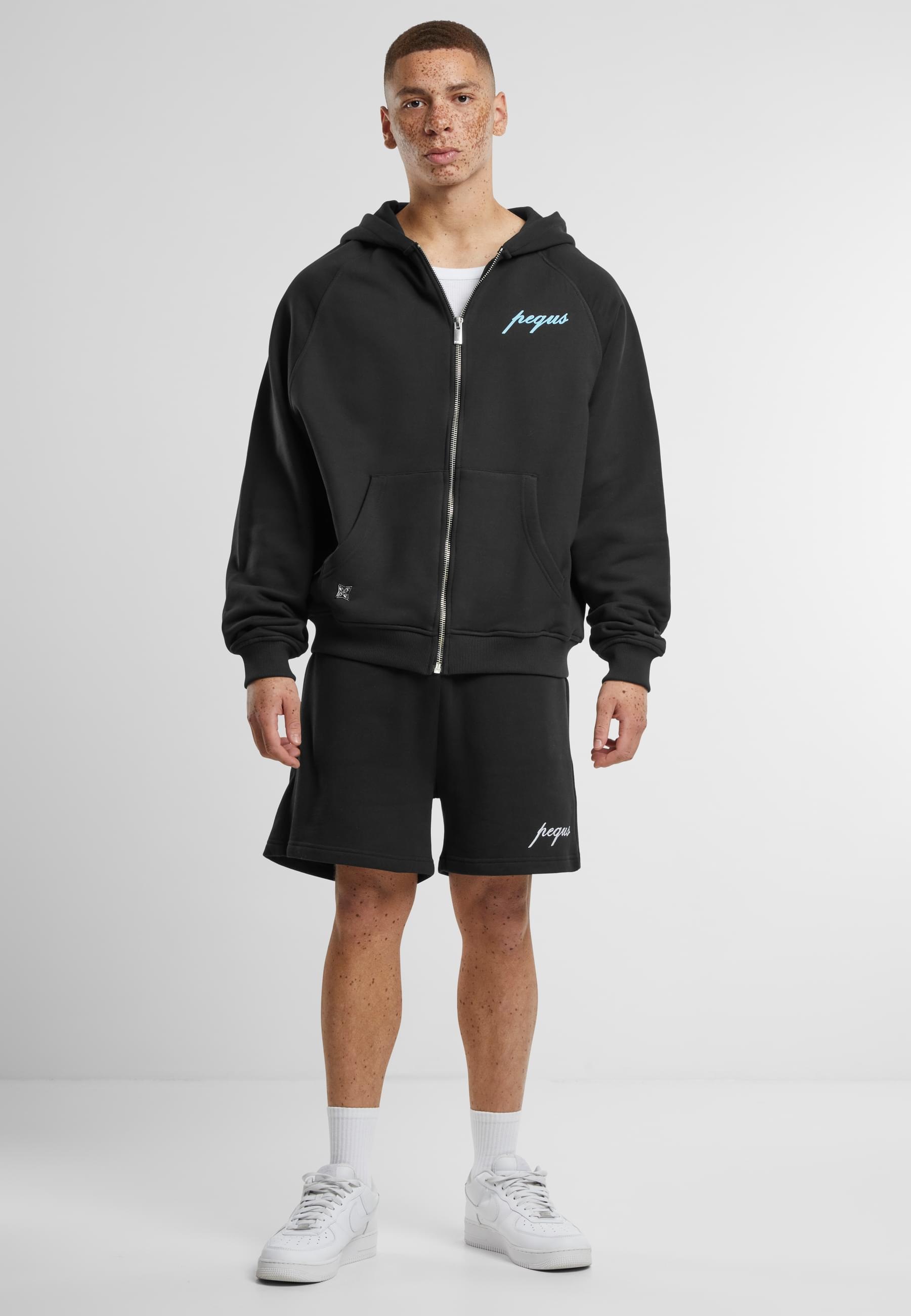 PEQUS Sweatjacke »PEQUS PEQUS A Paradise Beach Club Back Logo Zip-Hoodie«