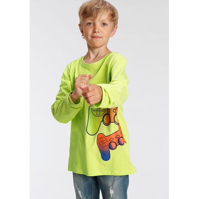 KIDSWORLD Langarmshirt »CONTROLLER« | BAUR