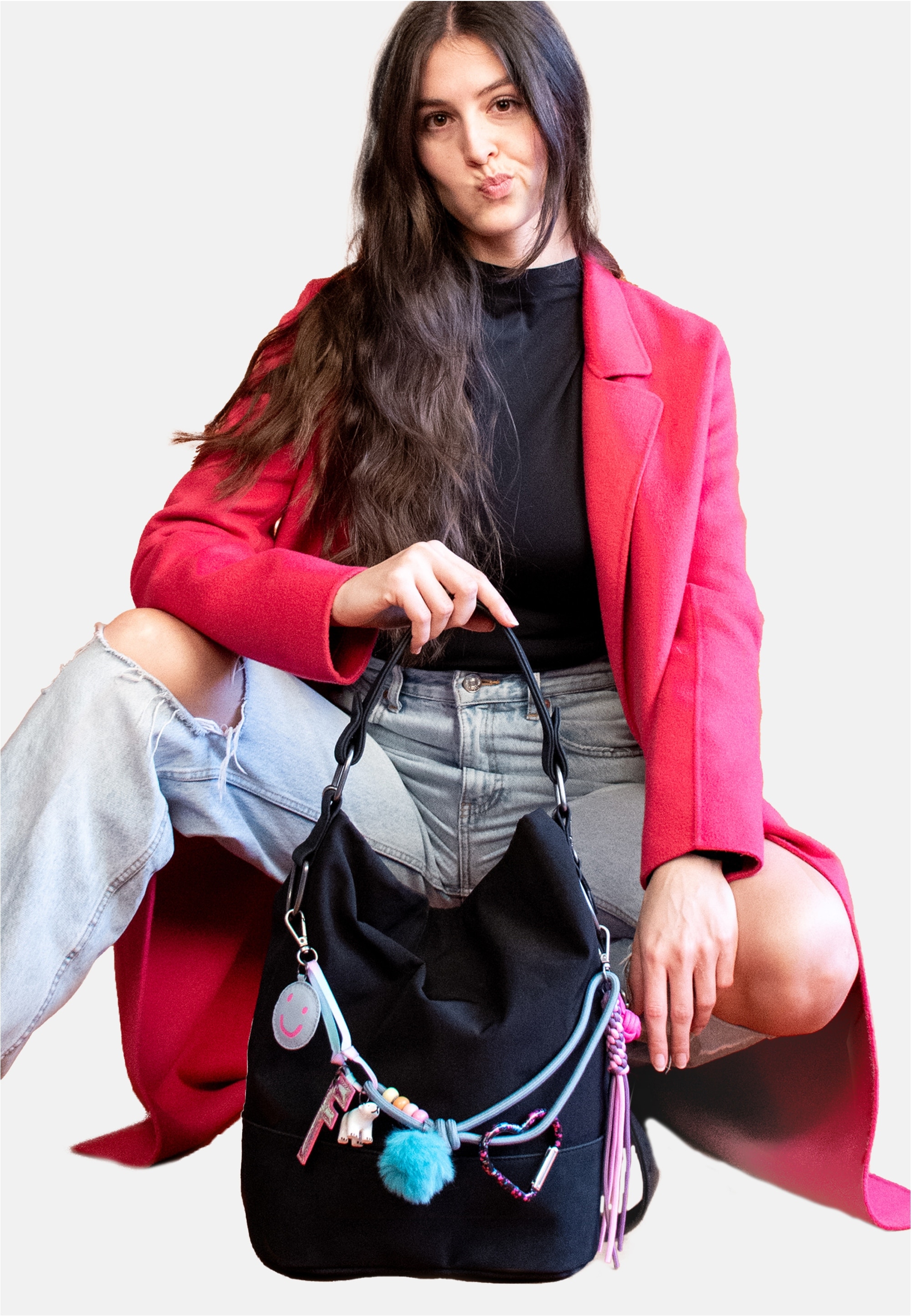 Fritzi aus Preußen Henkeltasche »Tüddelüt«, mit wunderschöner Anhängerkette