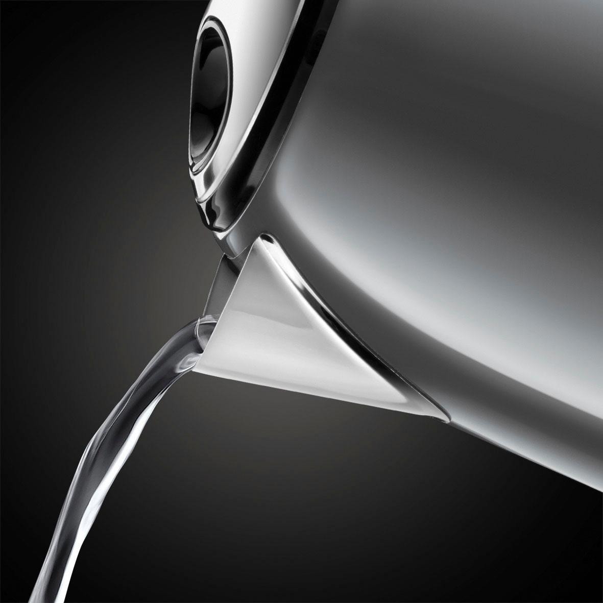 RUSSELL HOBBS Wasserkocher »Colours plus grau 24993-70« 1 l 2400 W klein, 2400W, Schnellkochfunktion, Kalkfilter, Reisewasserkocher