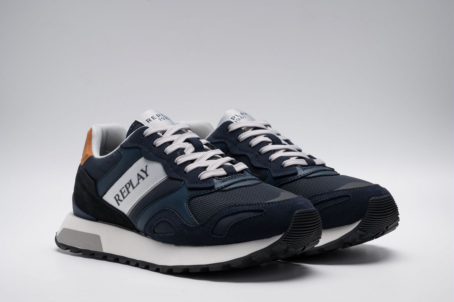 Replay Sneaker "BULLET UNION" Schnürschuh, Freizeitsneaker, Plateausneaker mit Logoschriftzug