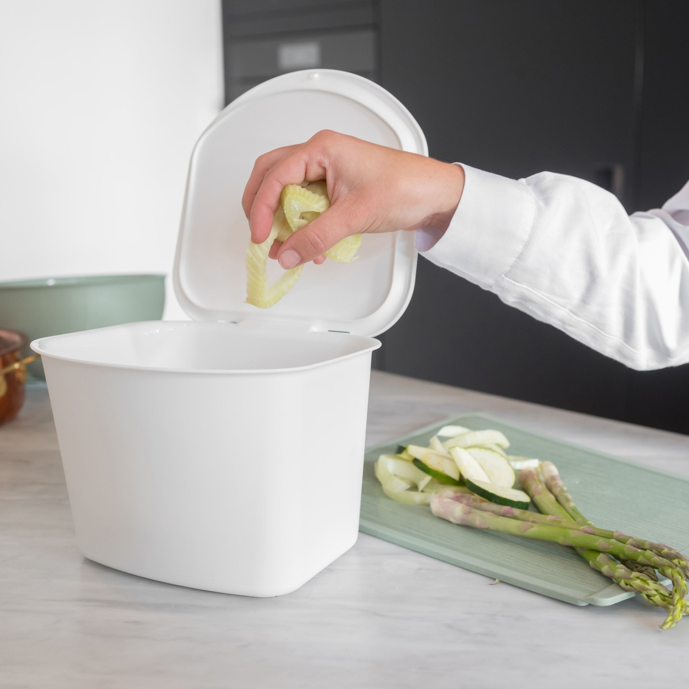 KOZIOL Biomülleimer »BIBO«, 1 Behälter, Melaminfrei, made in Germany