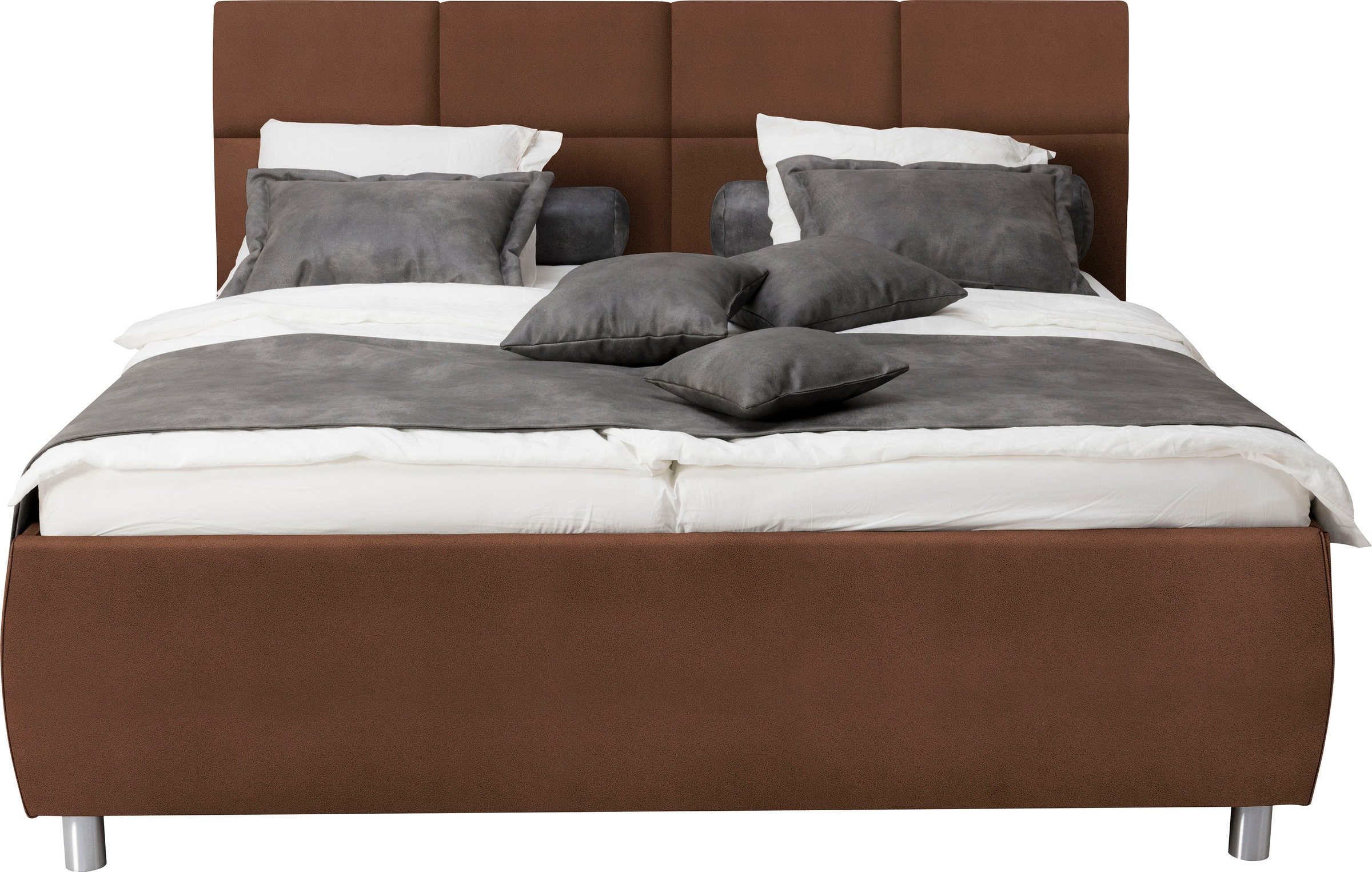 Thumbnail - alina Polsterbett "Nadina" wahlweise mit Matratze und Lattenrost, in verschiedenen Größen