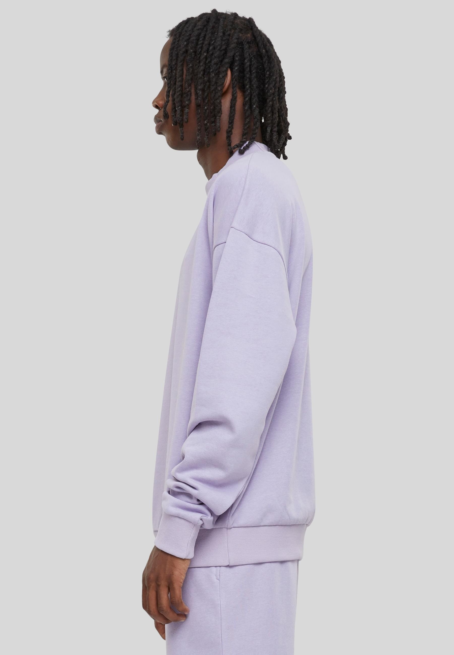 URBAN CLASSICS Rundhalspullover »Urban Classics Light Terry Crew«, (1 tlg.)