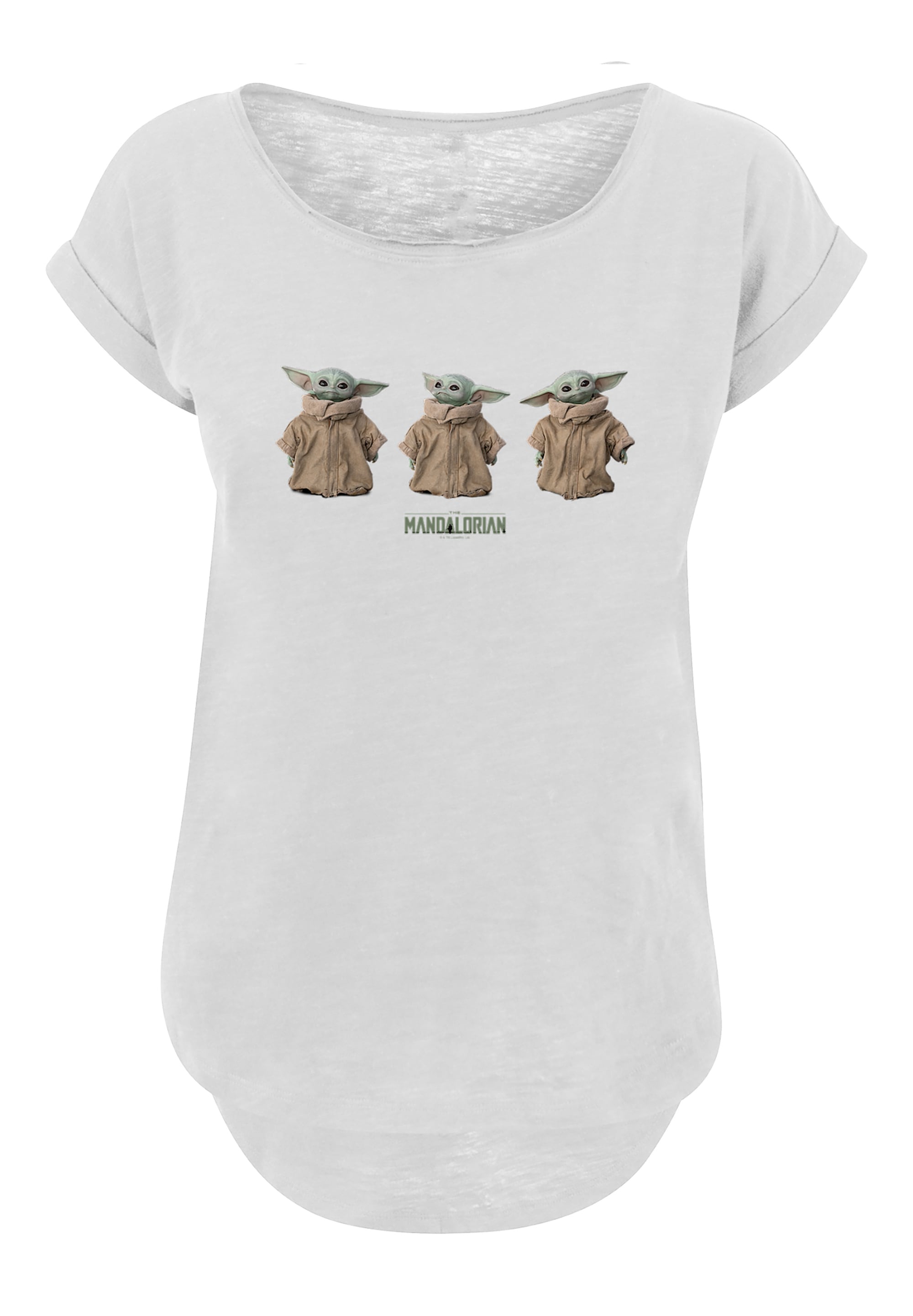 F4NT4STIC Premium T-Shirt für | Wars Merch«, - Yoda »Star Merch,Lang,Longshirt,Bedruckt Fan Damen,Premium The Baby Mandalorian BAUR kaufen