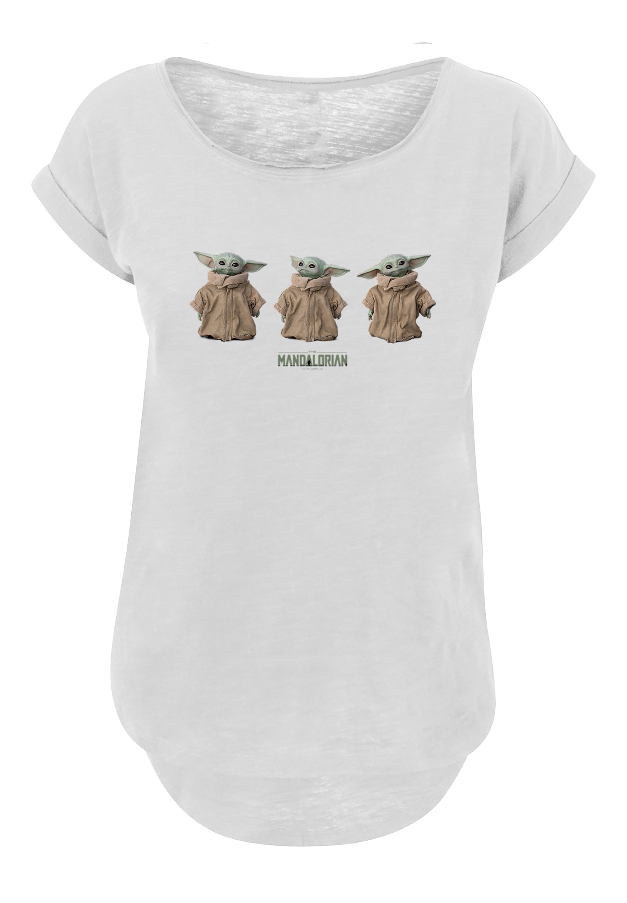 F4NT4STIC T-Shirt "Star Wars The Mandalorian Baby Yoda", Damen,Premium Merc günstig online kaufen