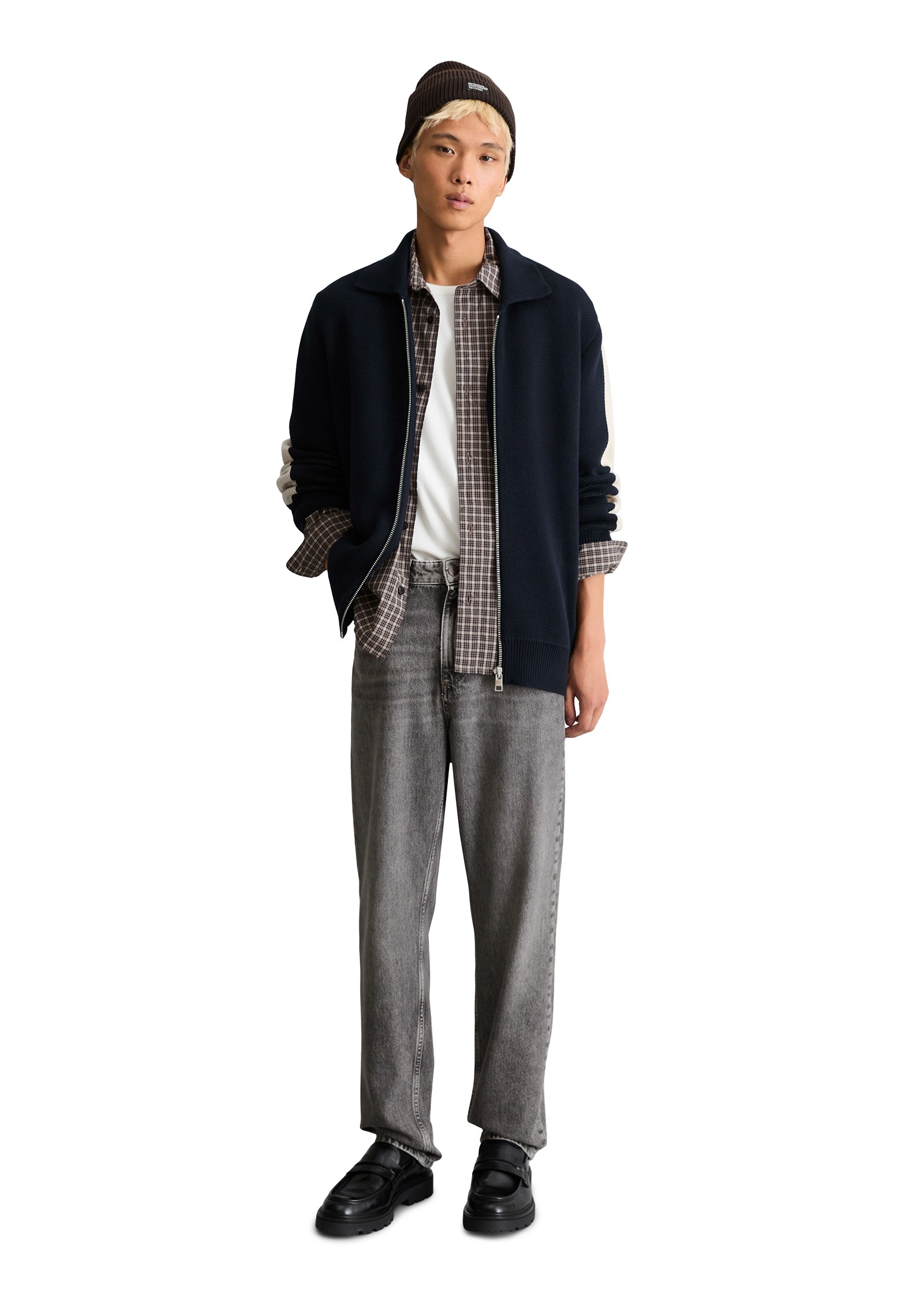 Marc O'Polo DENIM Cardigan »aus schwerem Bio-Baumwoll-Strick«
