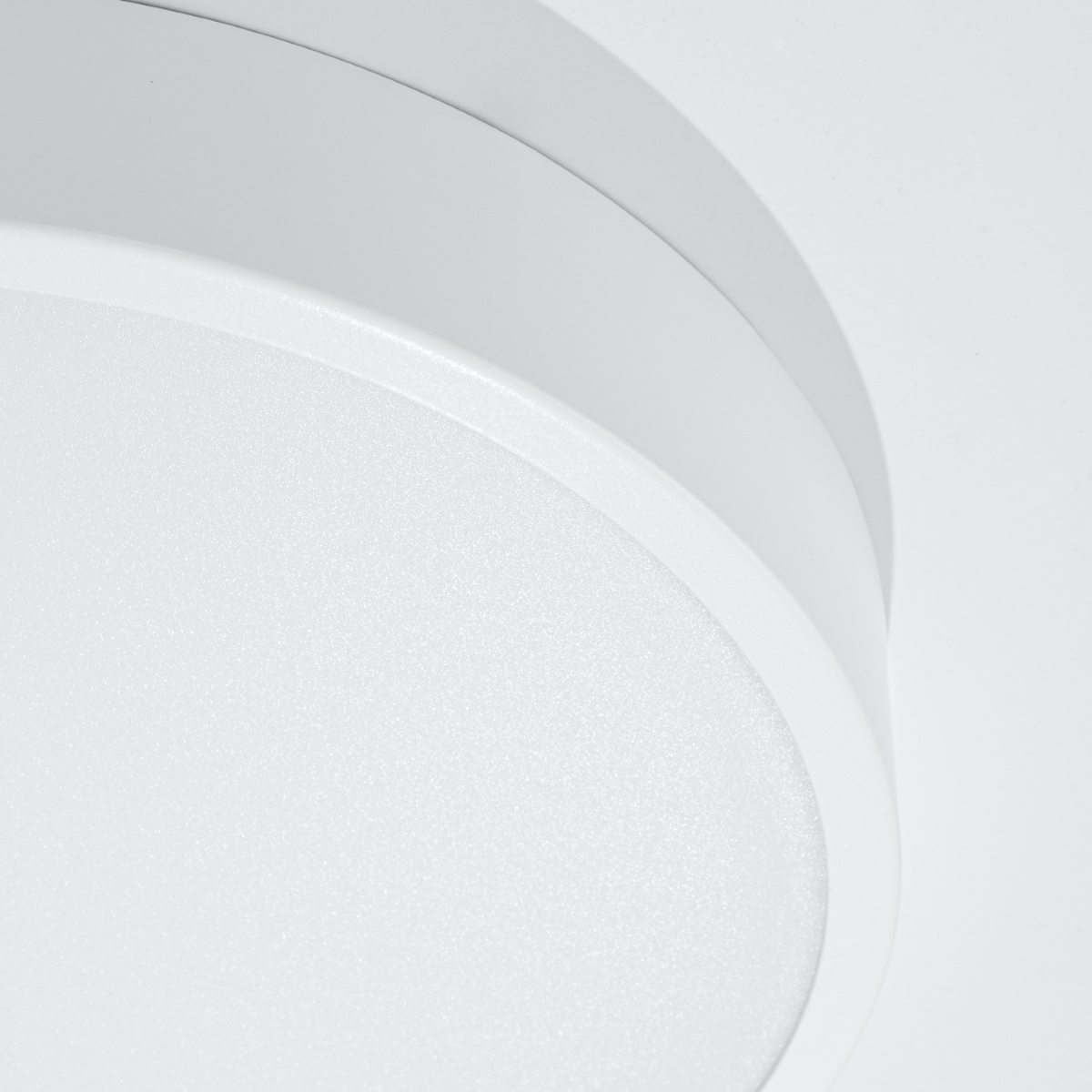 SOLLUX lighting Deckenleuchte »Plafond ONYX 40 weiß LED 3000K«, 1 flammig, Leuchtmittel LED-Modul | LED fest integriert, Streulicht