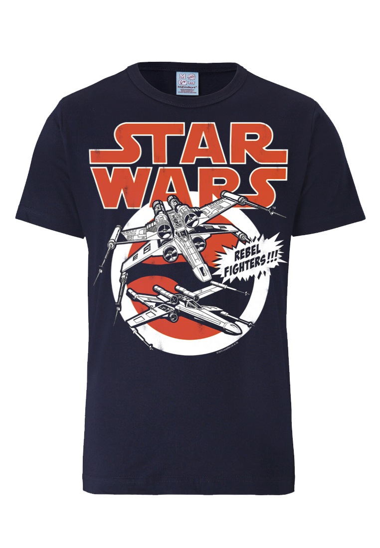Thumbnail - LOGOSHIRT T-Shirt "X-Wings - Krieg der Sterne", mit coolem Frontdruck