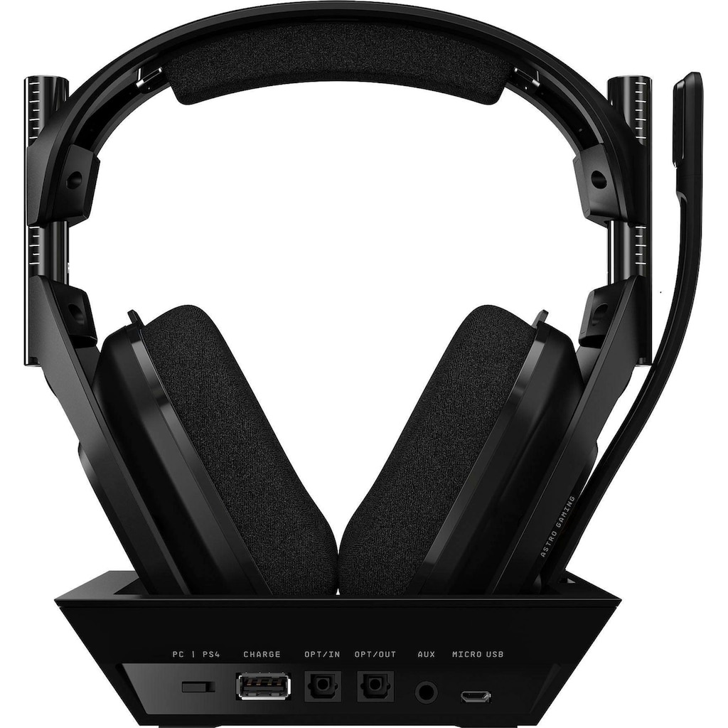 ASTRO Gaming-Headset »A50«, Rauschunterdrückung, inkl. PS5 DualSense Wireless-Controller