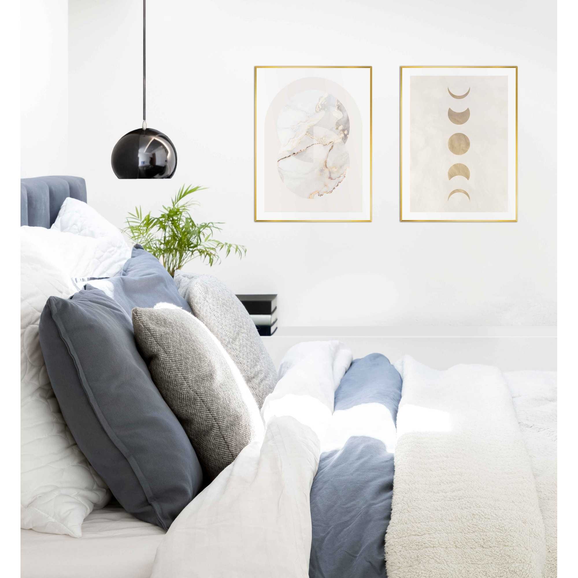 Reinders Poster "Marble Gold" günstig online kaufen