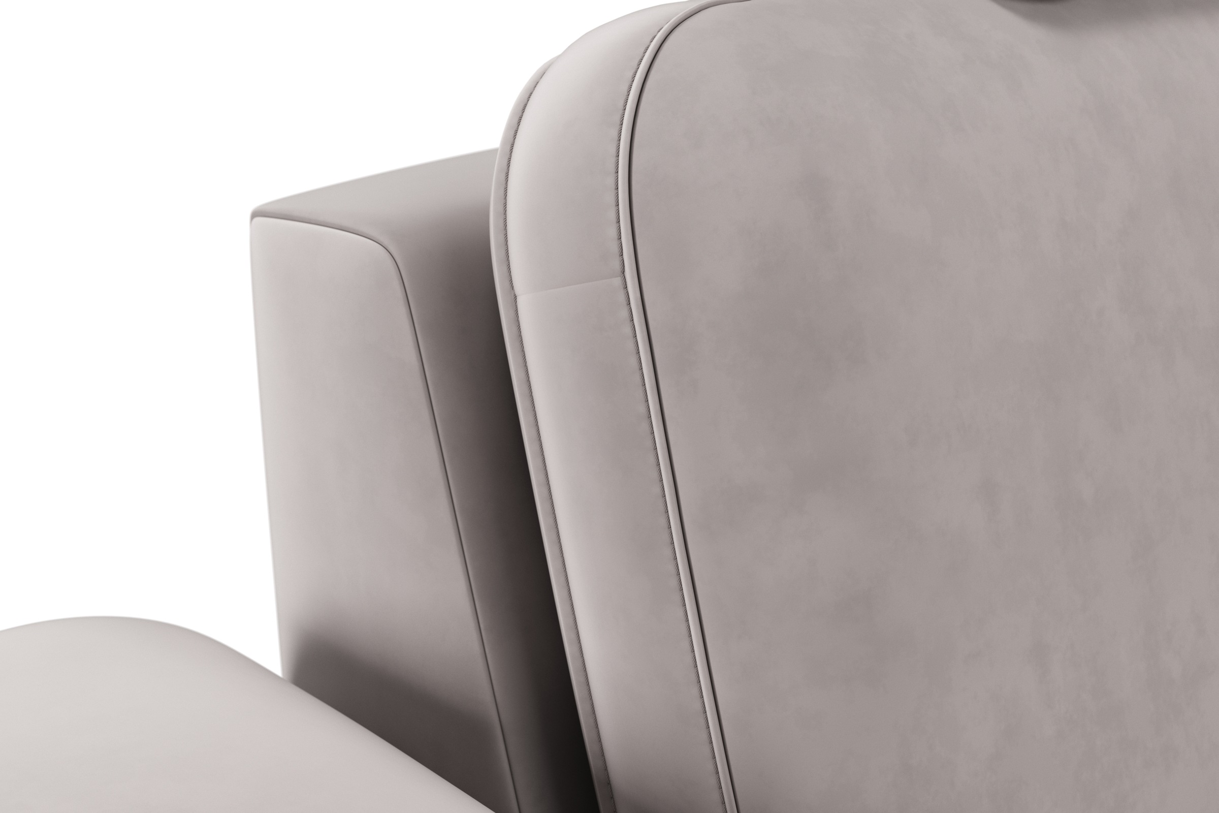 sit&more Ecksofa »Bendigo L-Form«, inklusive Sitztiefenverstellung, Bodenfreiheit 15 cm, in 2 Fußfarben