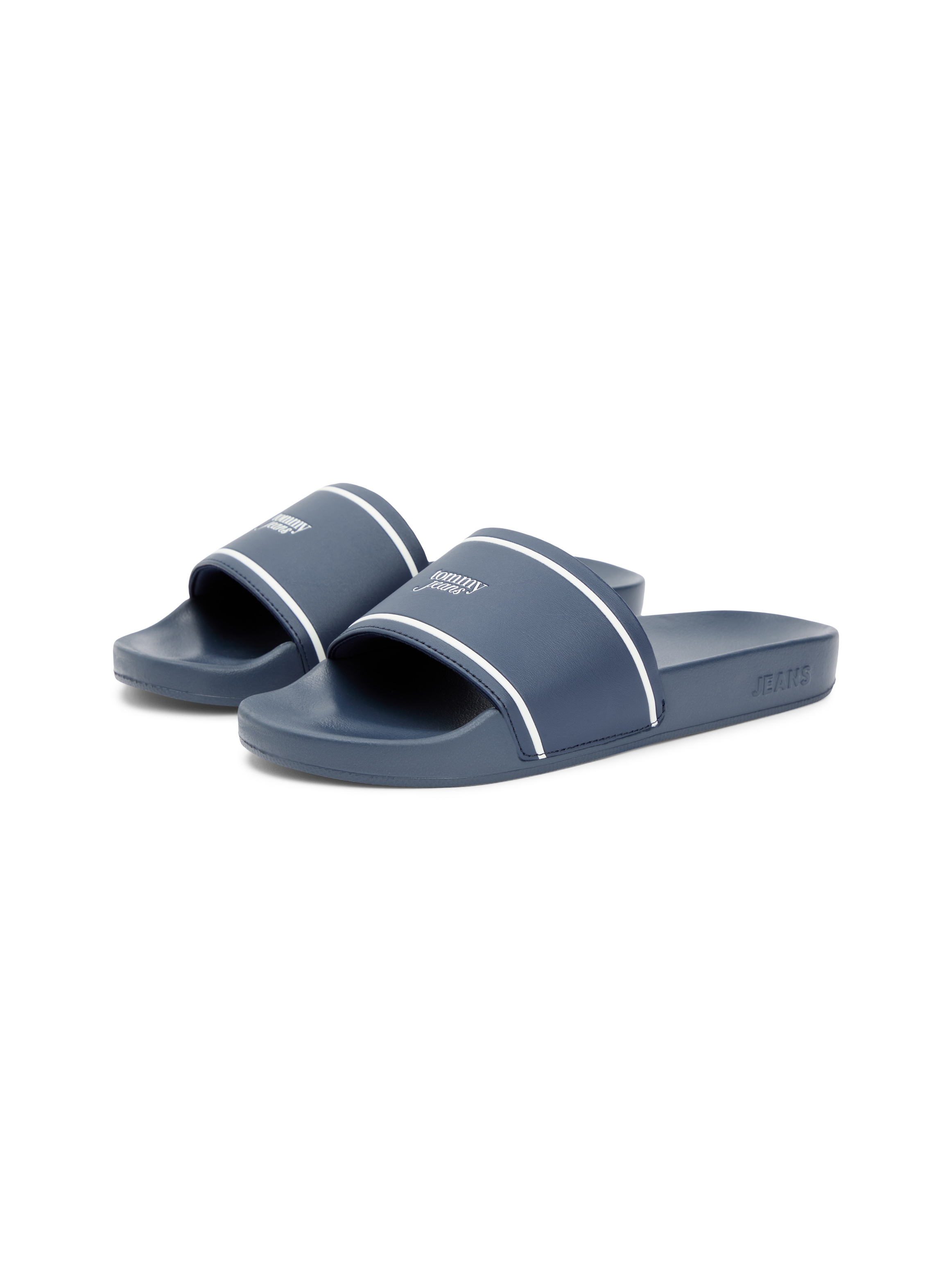 Tommy Jeans Badepantolette "TJW POOLSLIDES" Strandschuh, Pantolette, Flat m günstig online kaufen
