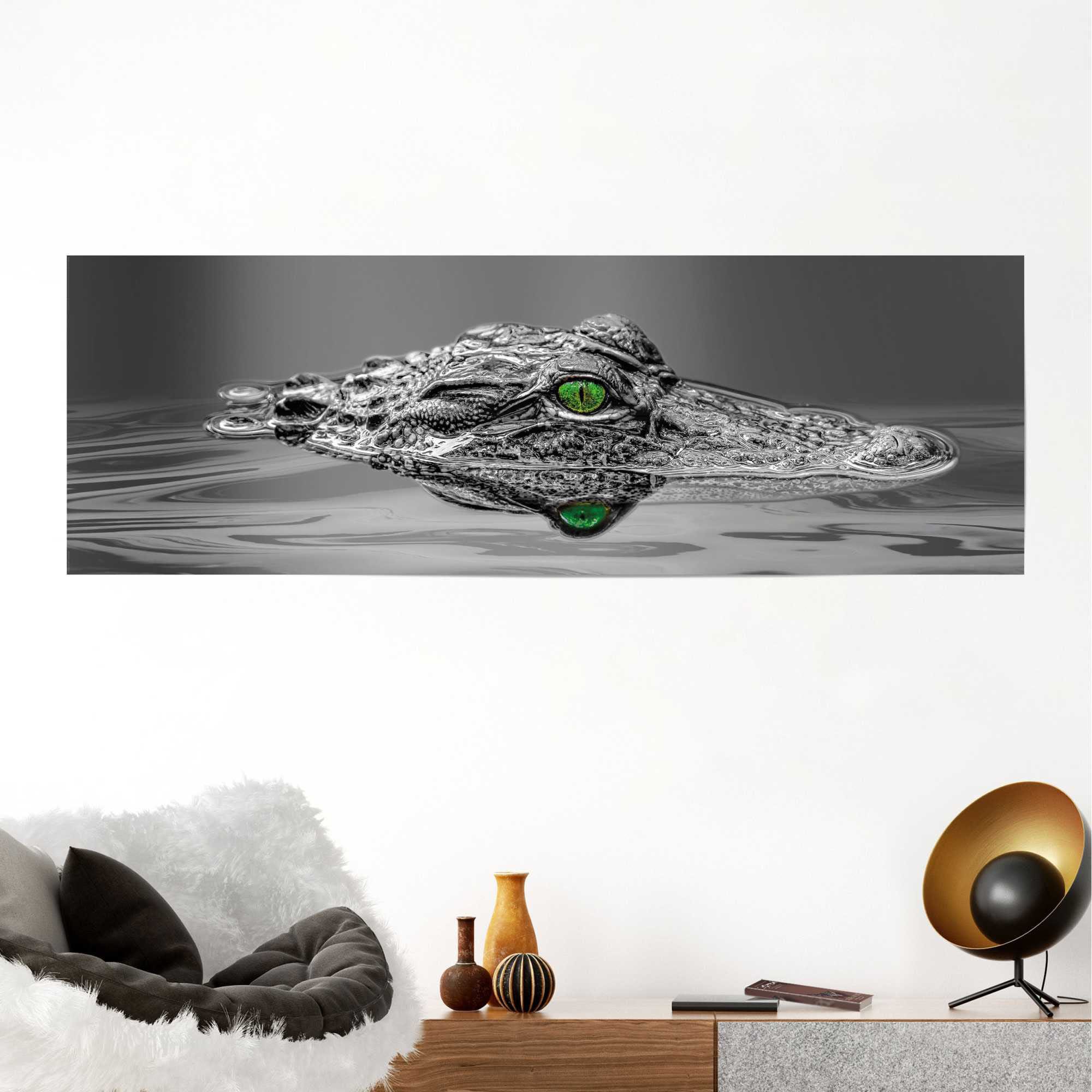 Augen«, Reinders! | kaufen »Alligator BAUR (1 St.) Poster