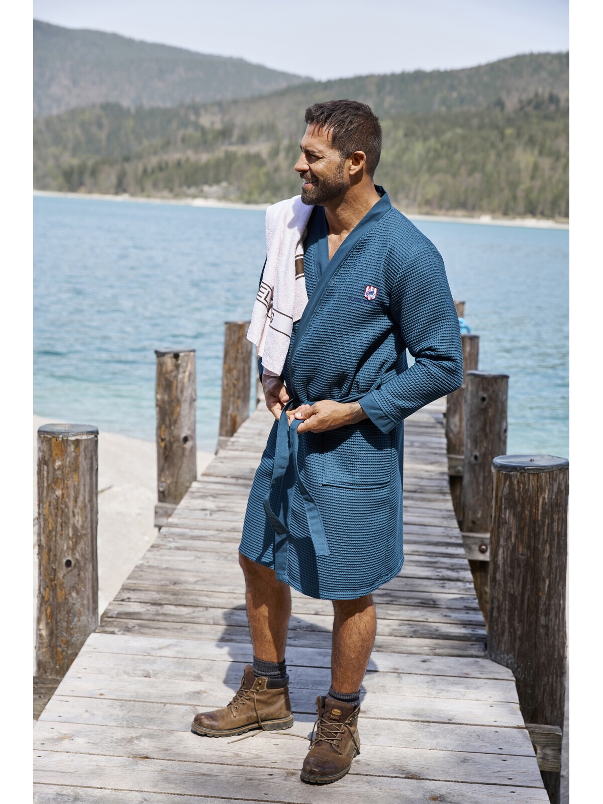 Thumbnail - Jan Vanderstorm Hausanzug "Bademantel ARETTI"