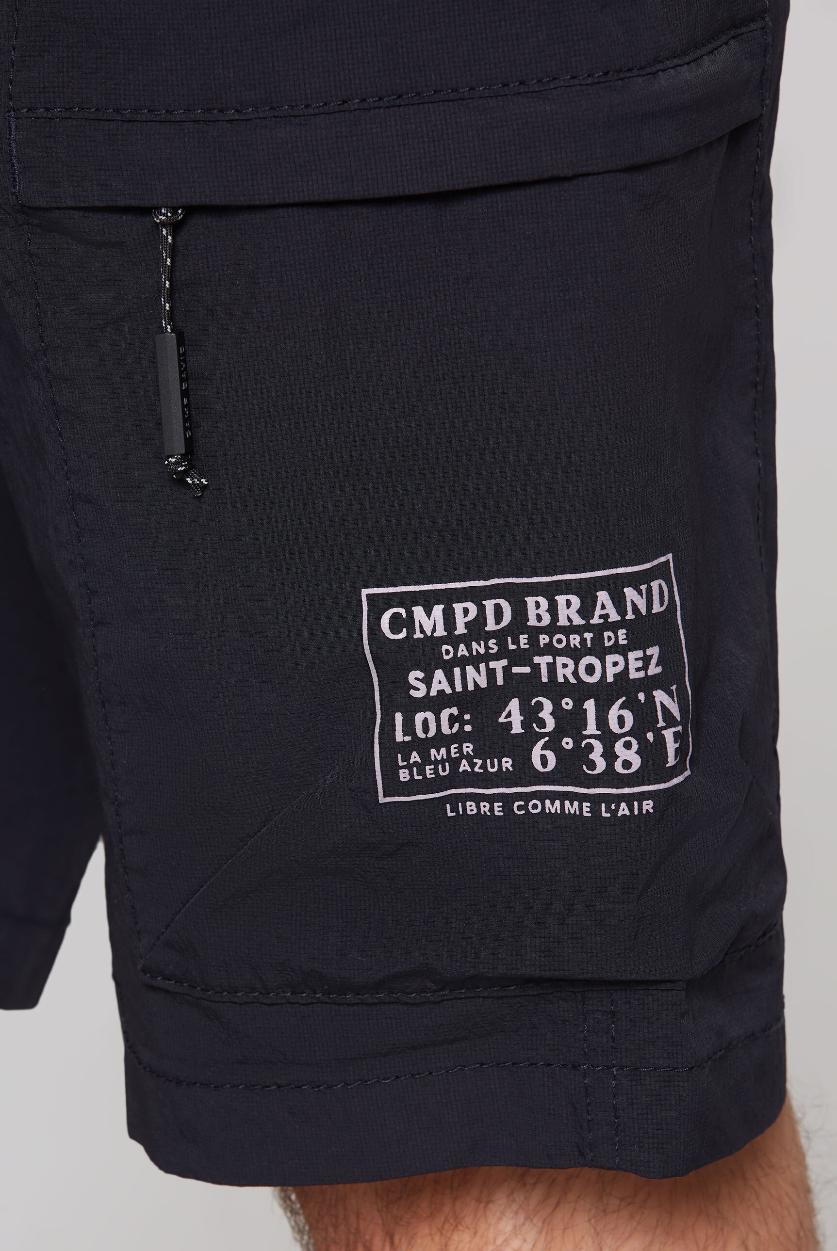 CMPD Cargoshorts, mit Gesäßtaschen