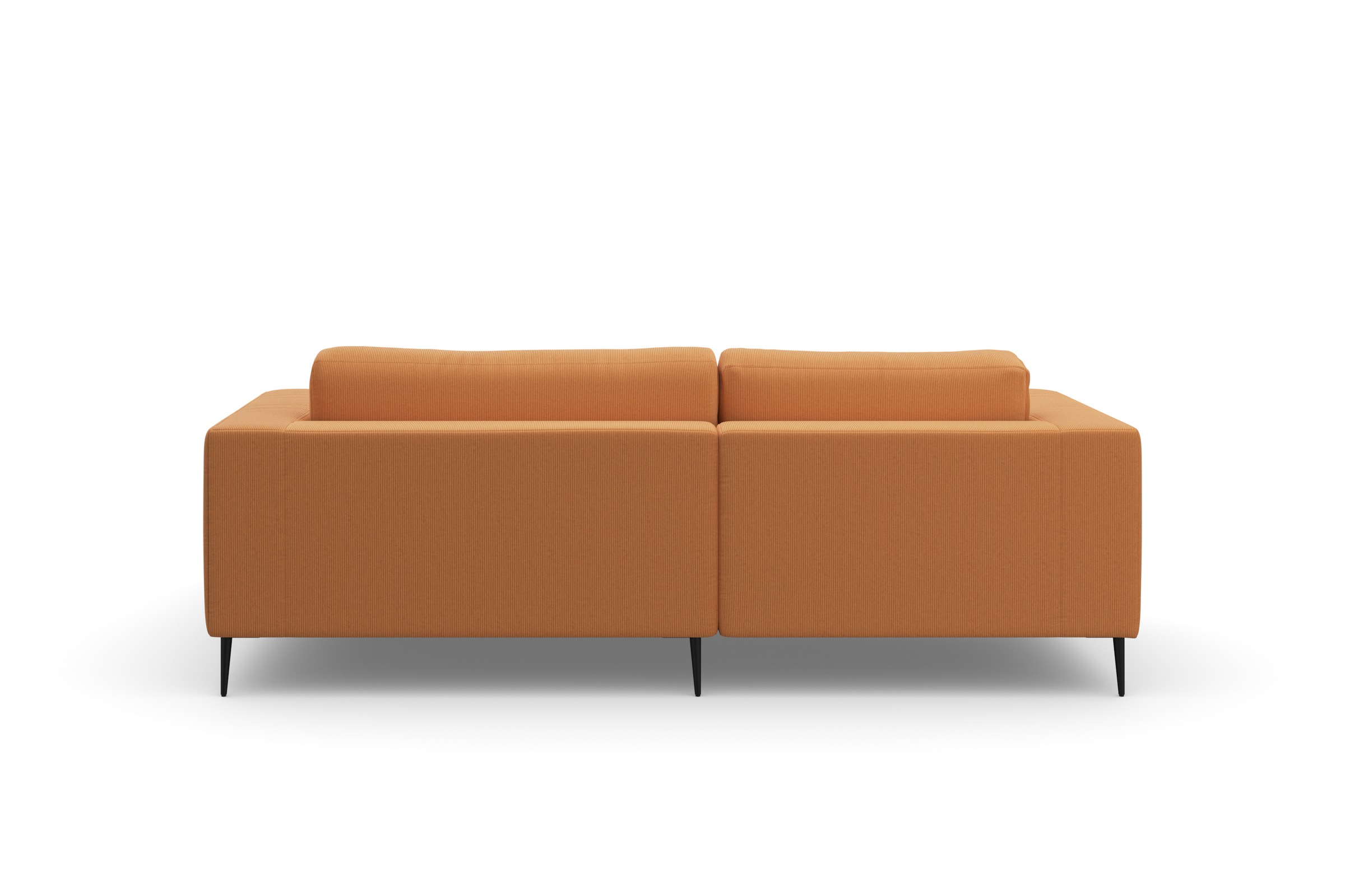 DOMO collection Ecksofa »Modica kompakt und elegant, Breite 244, L-Form«, moderne Optik mit extrabreiter Recamiere, auch in Cord