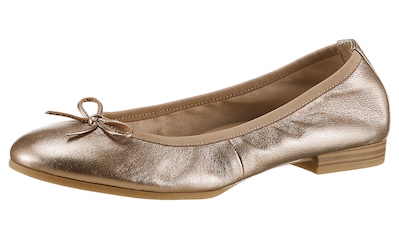 Ballerina, Festtagsschuh, Hochzeitsschuh, Flats mit schönem Metallic-Schimmer