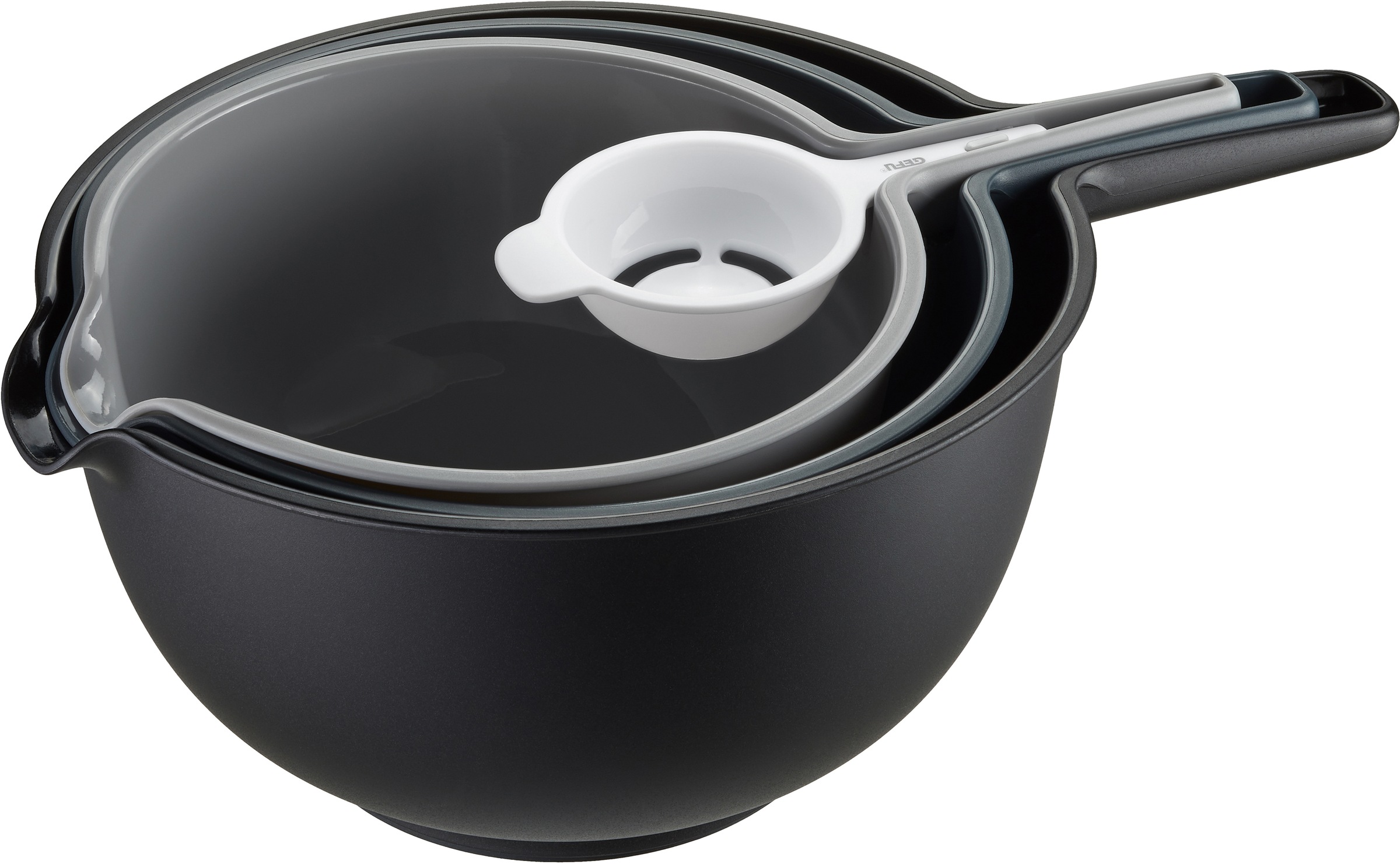 GEFU Schüssel "Preparo" 4 Stk. aus Kunststoff platzsparend zu verstauen günstig online kaufen