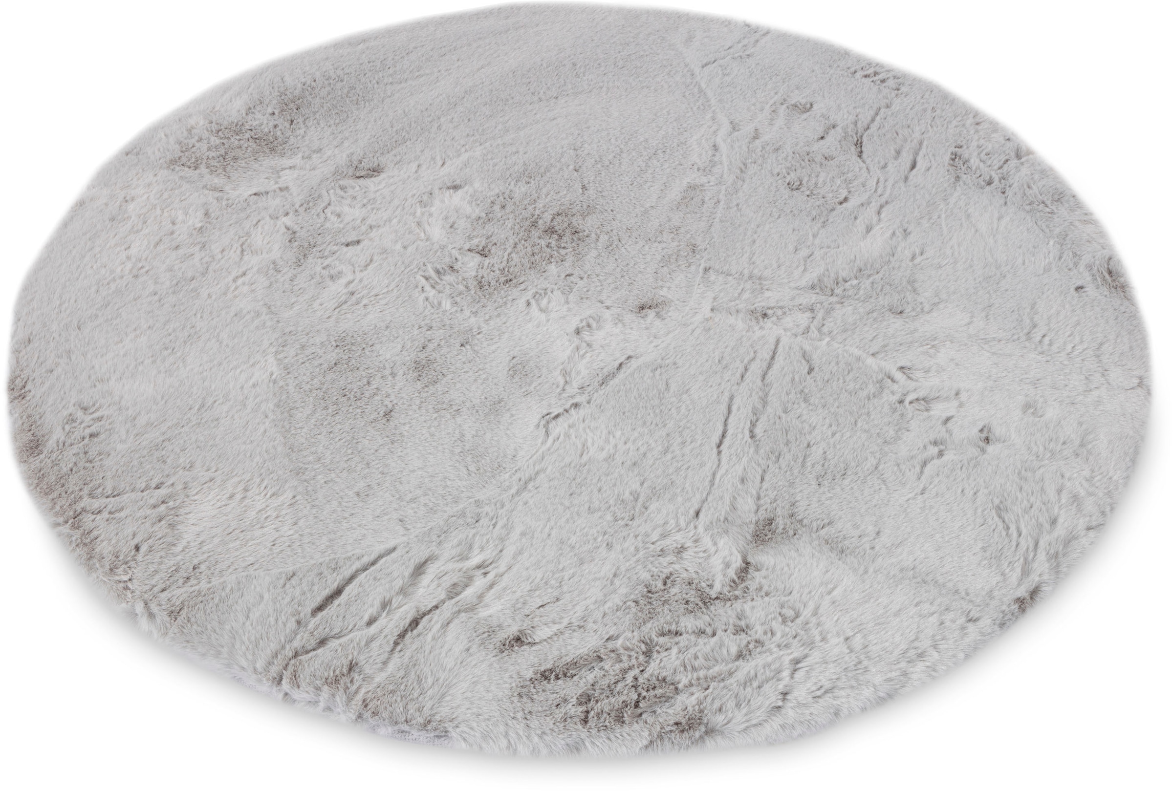 OTTO home Fellteppich "Guidel" rund 30 mm Höhe Kunstfell, Kuschelteppich, U günstig online kaufen