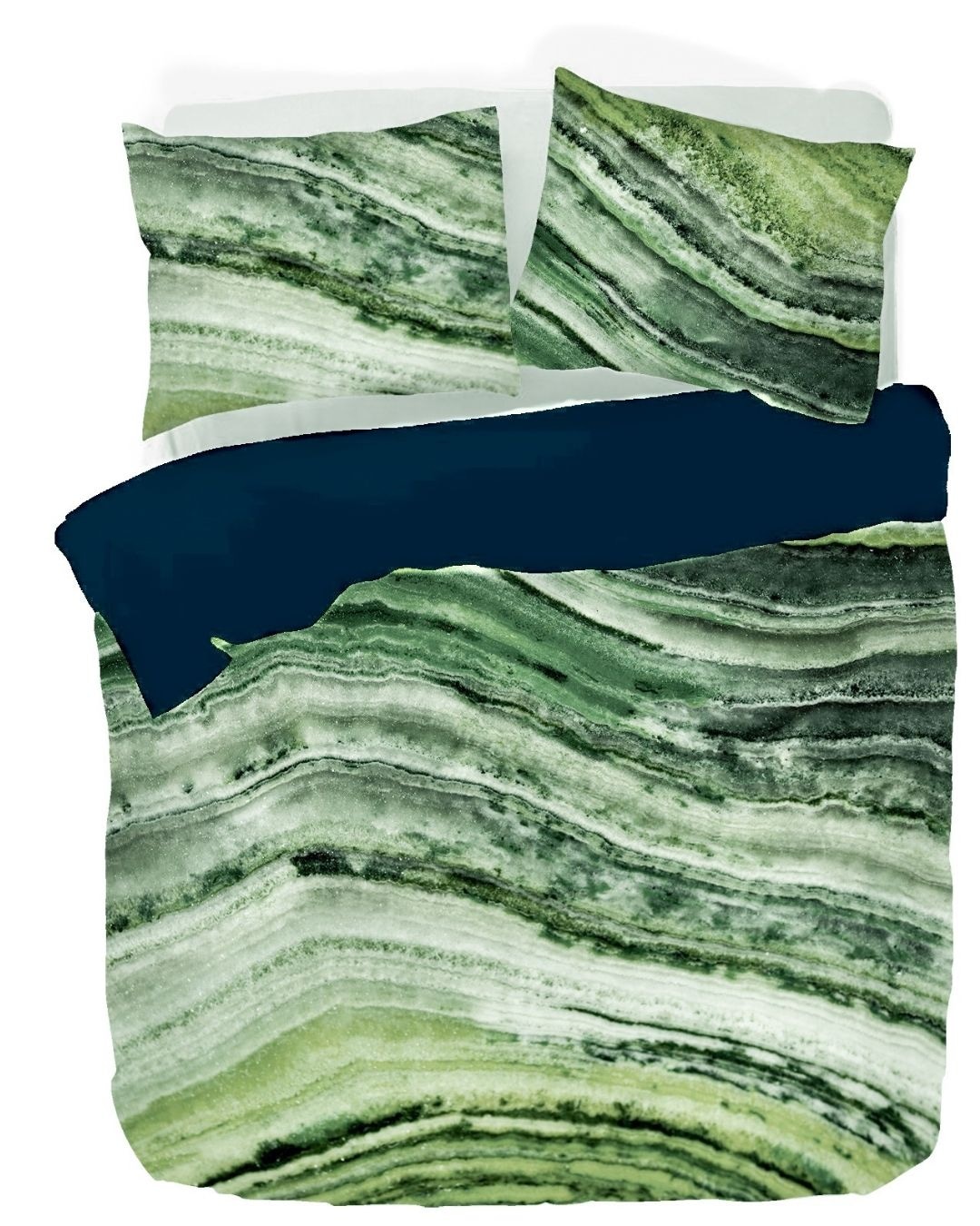 kayori Bettwäsche "Hinoki" 2 Stk. tlg. 100% reiner Bio-Baumwoll-Satin günstig online kaufen