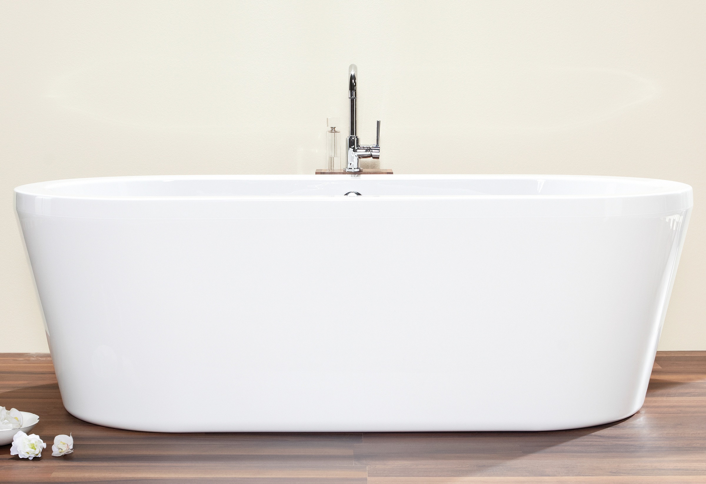 Ottofond Badewanne 'Flora' 180 x 80 cm weiß