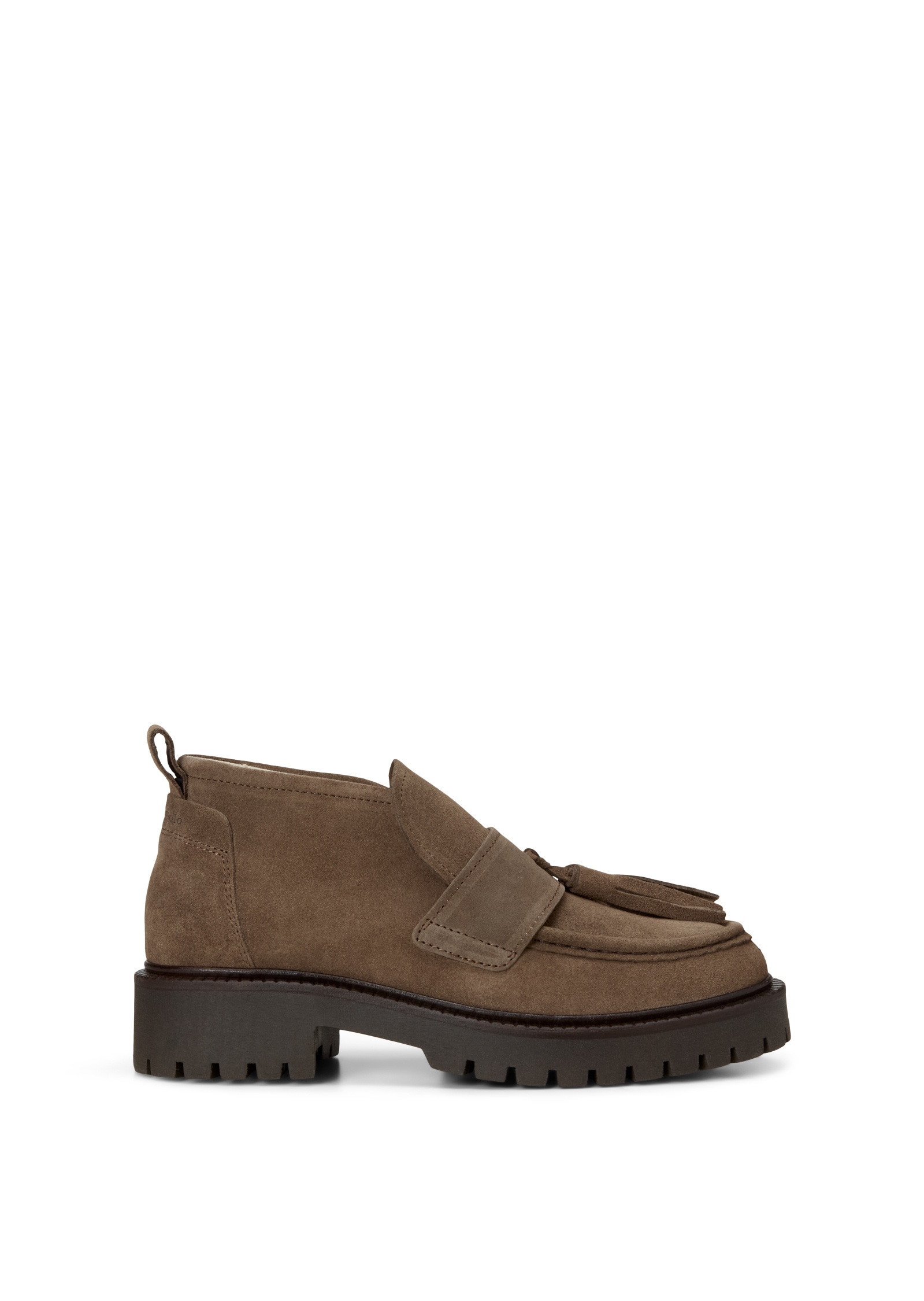 Marc O'Polo Loafer »aus geöltem Veloursleder«