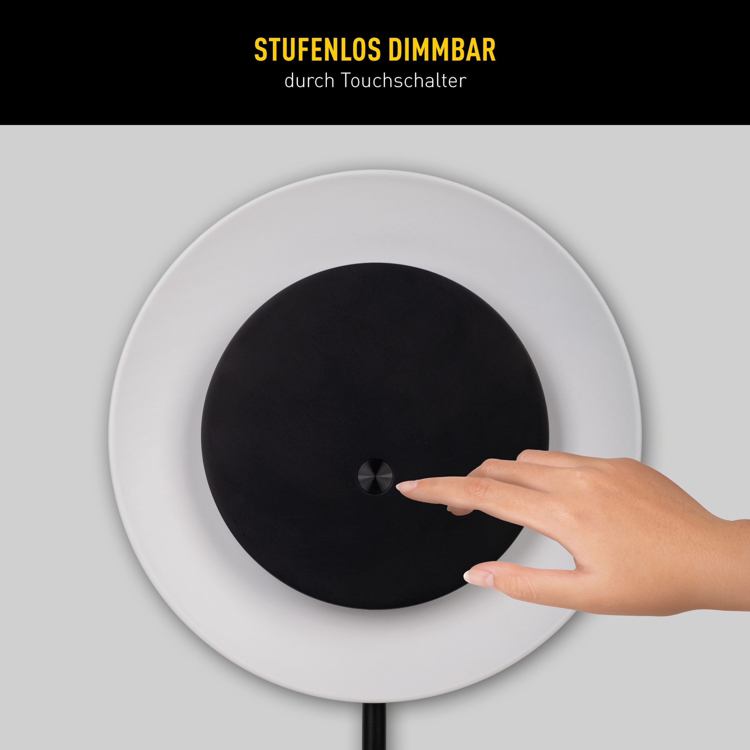 näve LED Solarleuchte »Solan« LED-Modul 1 Stk. Warmweiß 4in1 Akku-Solar-Tisch-Hängeleuchte, Touchschalter, USB, dimmbar