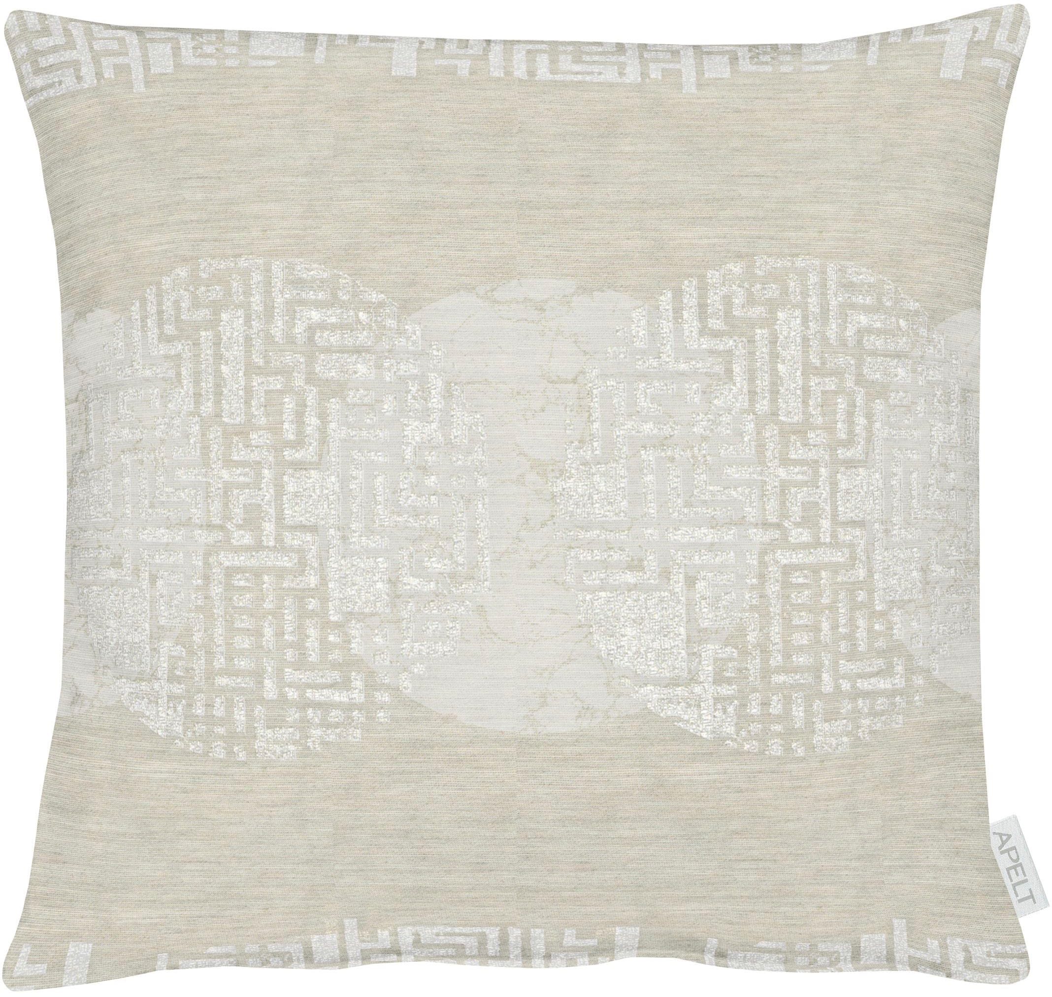 APELT Dekokissen "2718" aus Jacquard-Gewebe, Kissenhülle ohne Füllung, 1 Stück