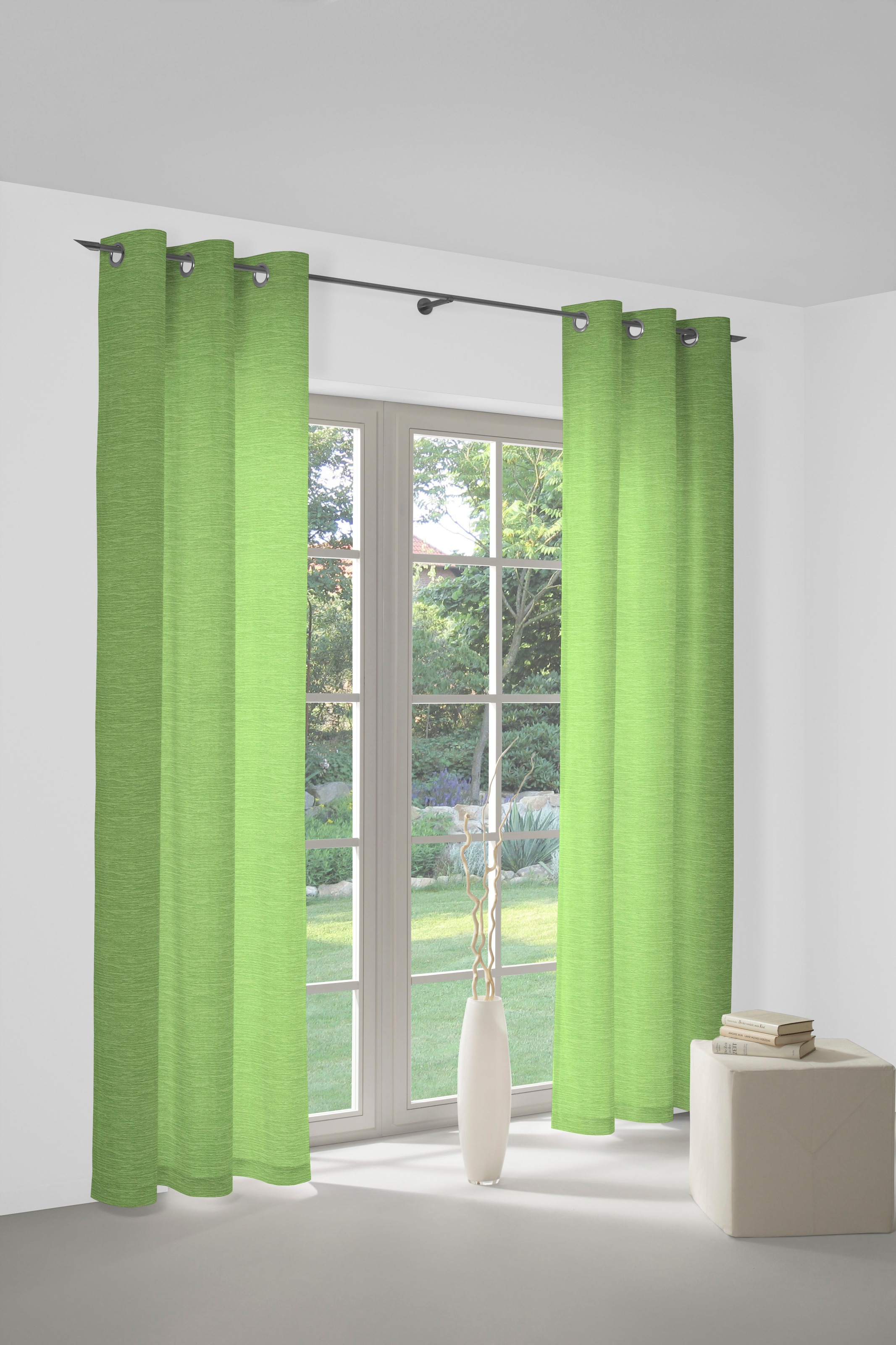 Wirth Vorhang "Trondheim 328 g/m²" Ösen 1 Stk. tlg. nach Maß günstig online kaufen