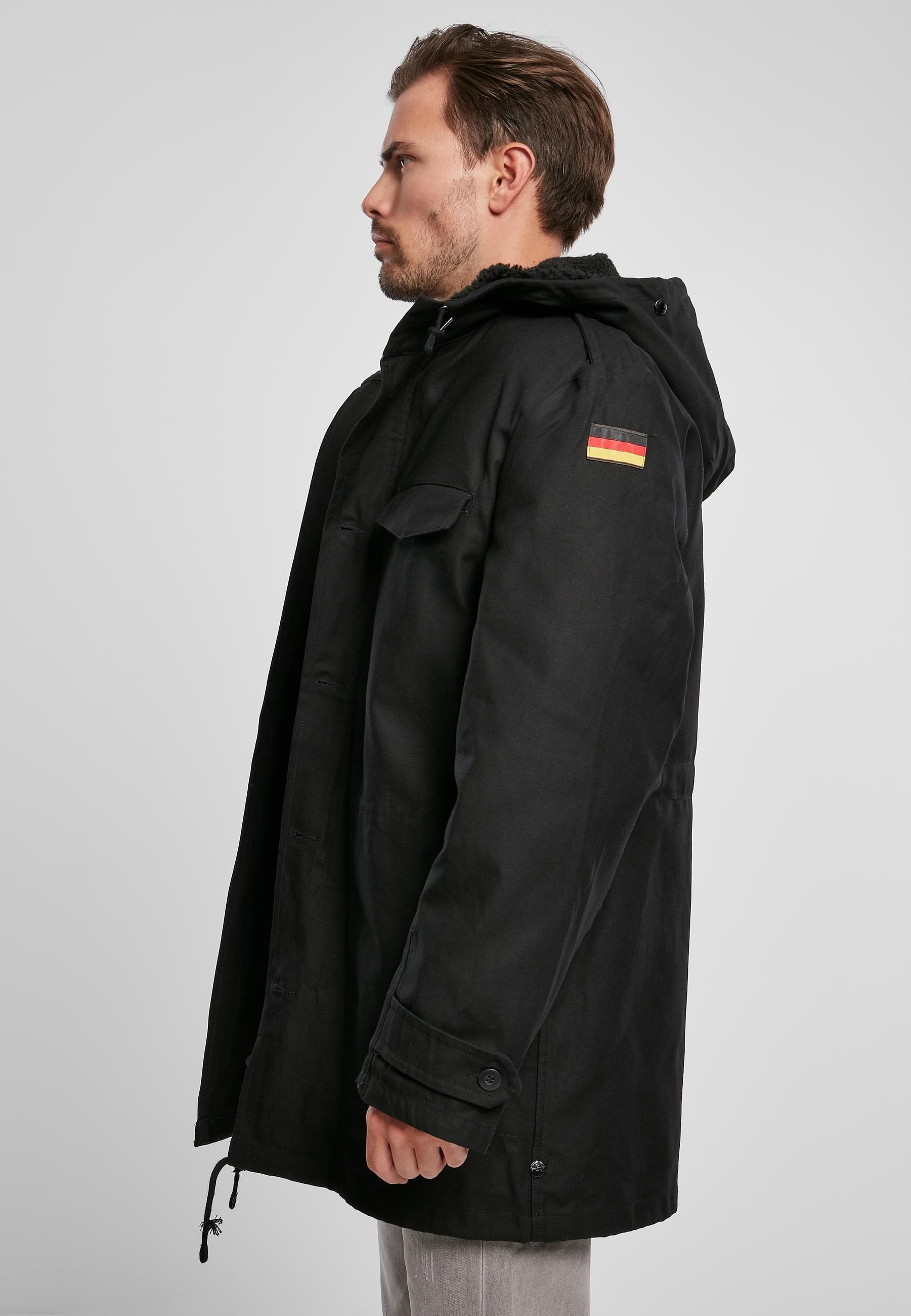 Brandit Allwetterjacke »Brandit Herren BW Flag Parka«, (1 St.), mit Kapuze