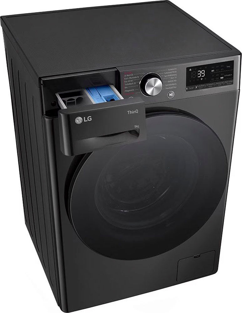 LG Waschmaschine »F4WR709YB2019«, F4WR709YB2019, 9 kg, 1400 U/min | BAUR