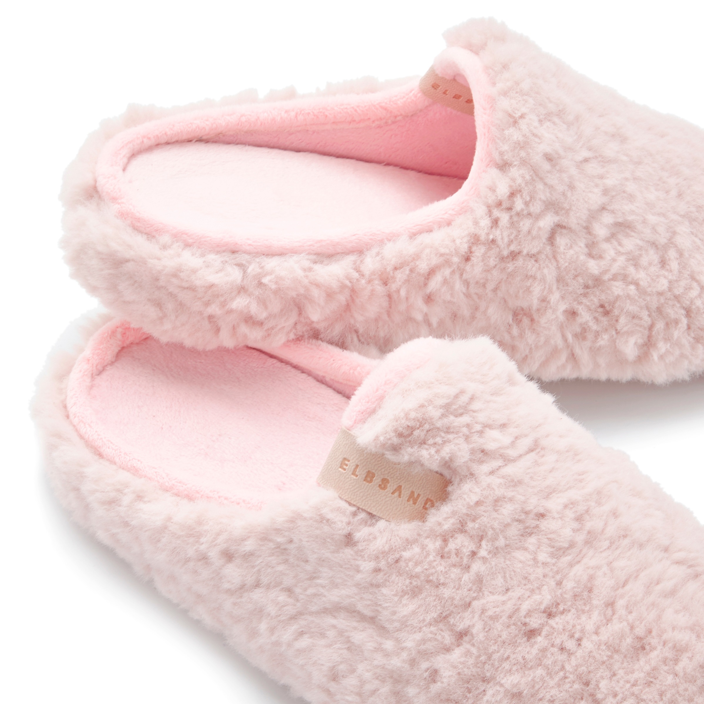 Elbsand Hausschuh, Pantolette, Pantoffel, Mule, Sandale, kuscheliges Fellimitat