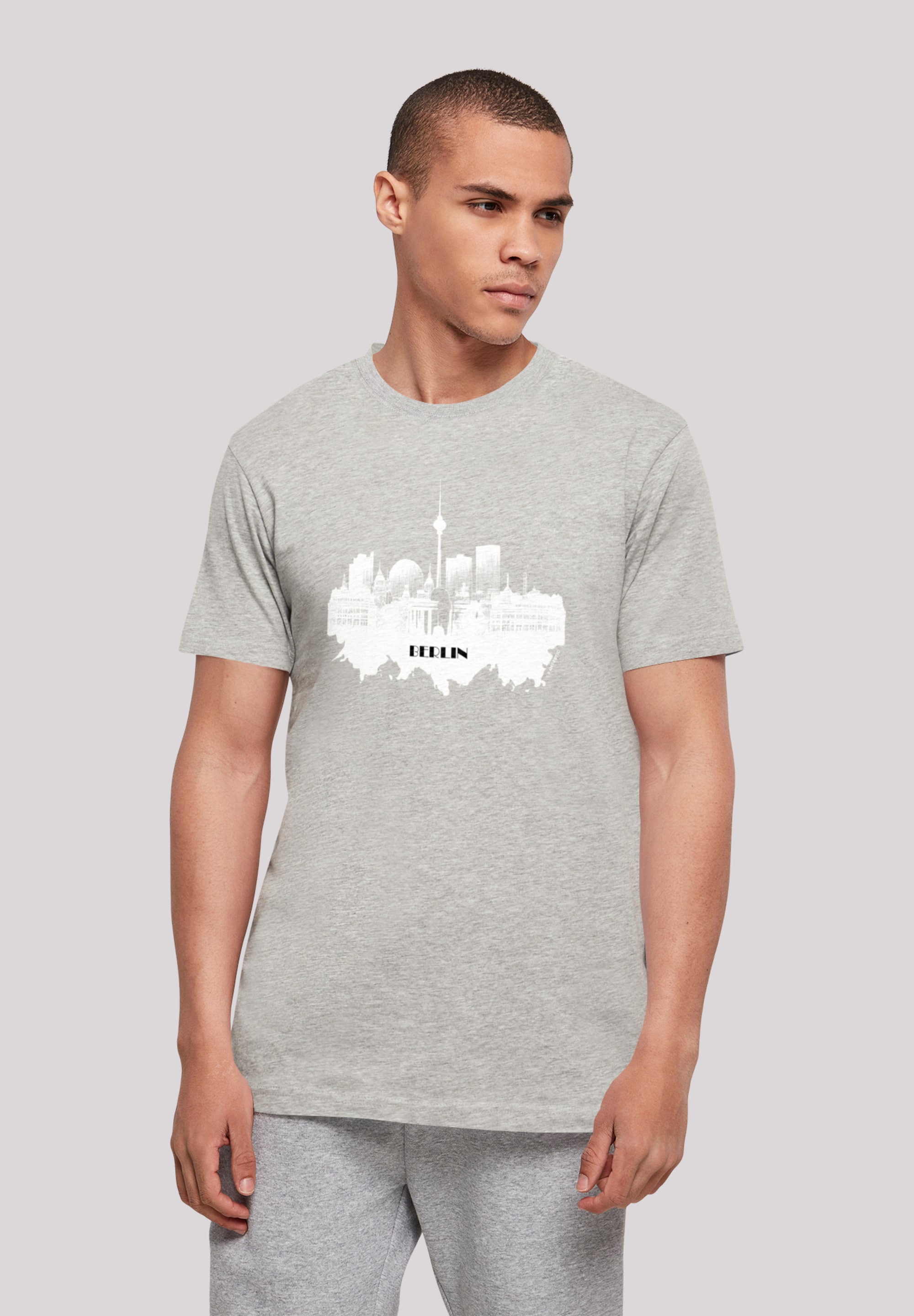 F4NT4STIC T-Shirt "Cities Collection - Berlin skyline", Print günstig online kaufen