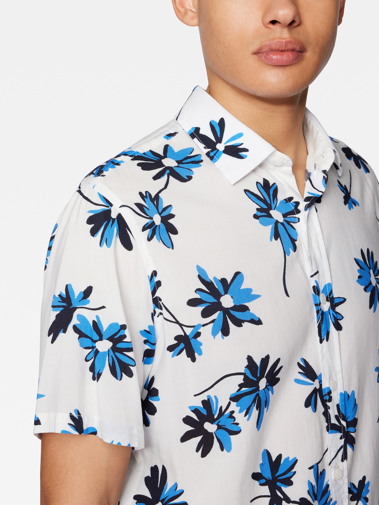 Mavi Langarmhemd »PRINTED SHIRT«, Kurzarmhemd