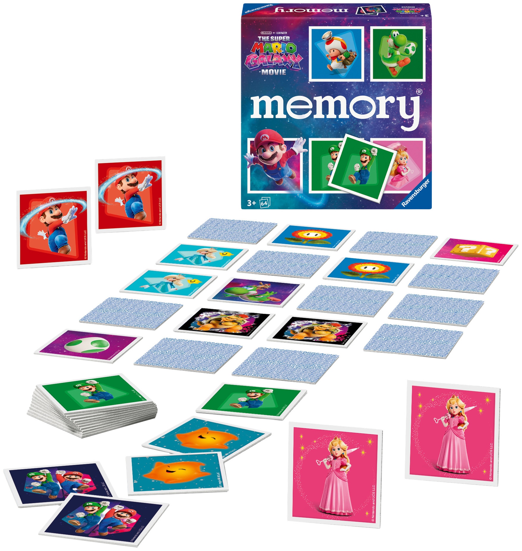 Ravensburger Spiel »memory® The Super Mario Galaxy Movie« Made in Europe