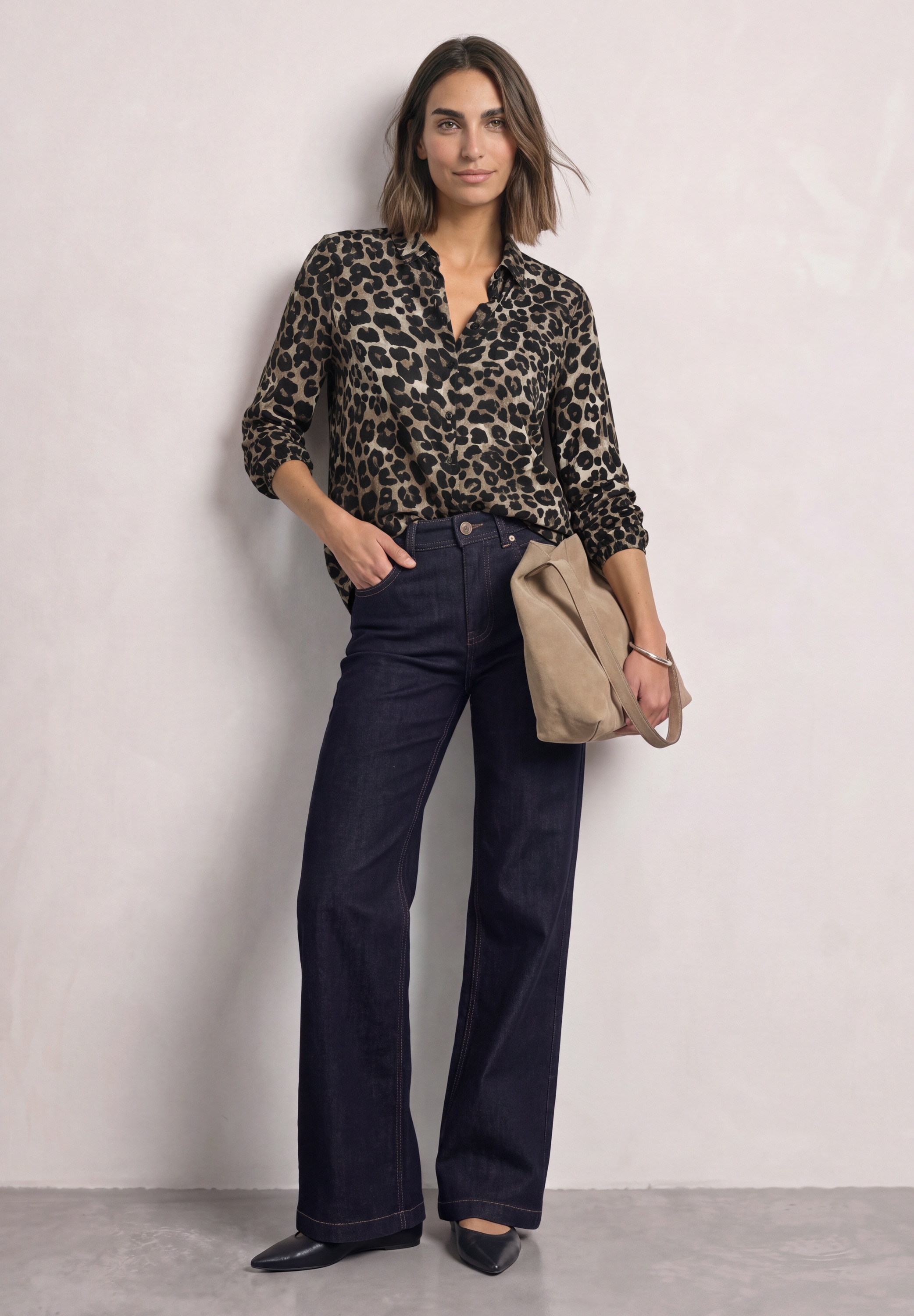 STREET ONE Langarmshirt im soften Baumwoll-Mix