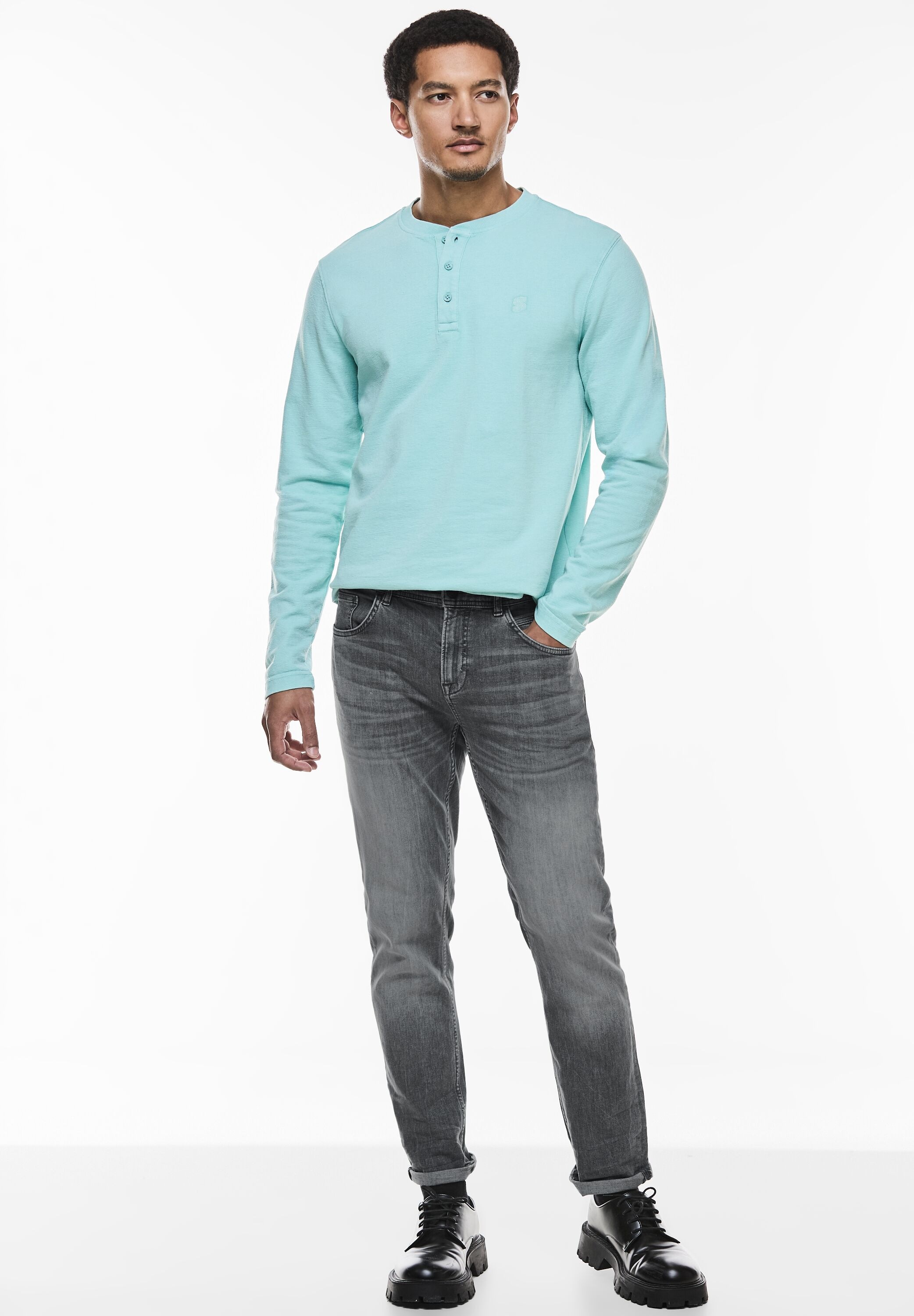 STREET ONE MEN Gerade Jeans, 5-Pocket-Style