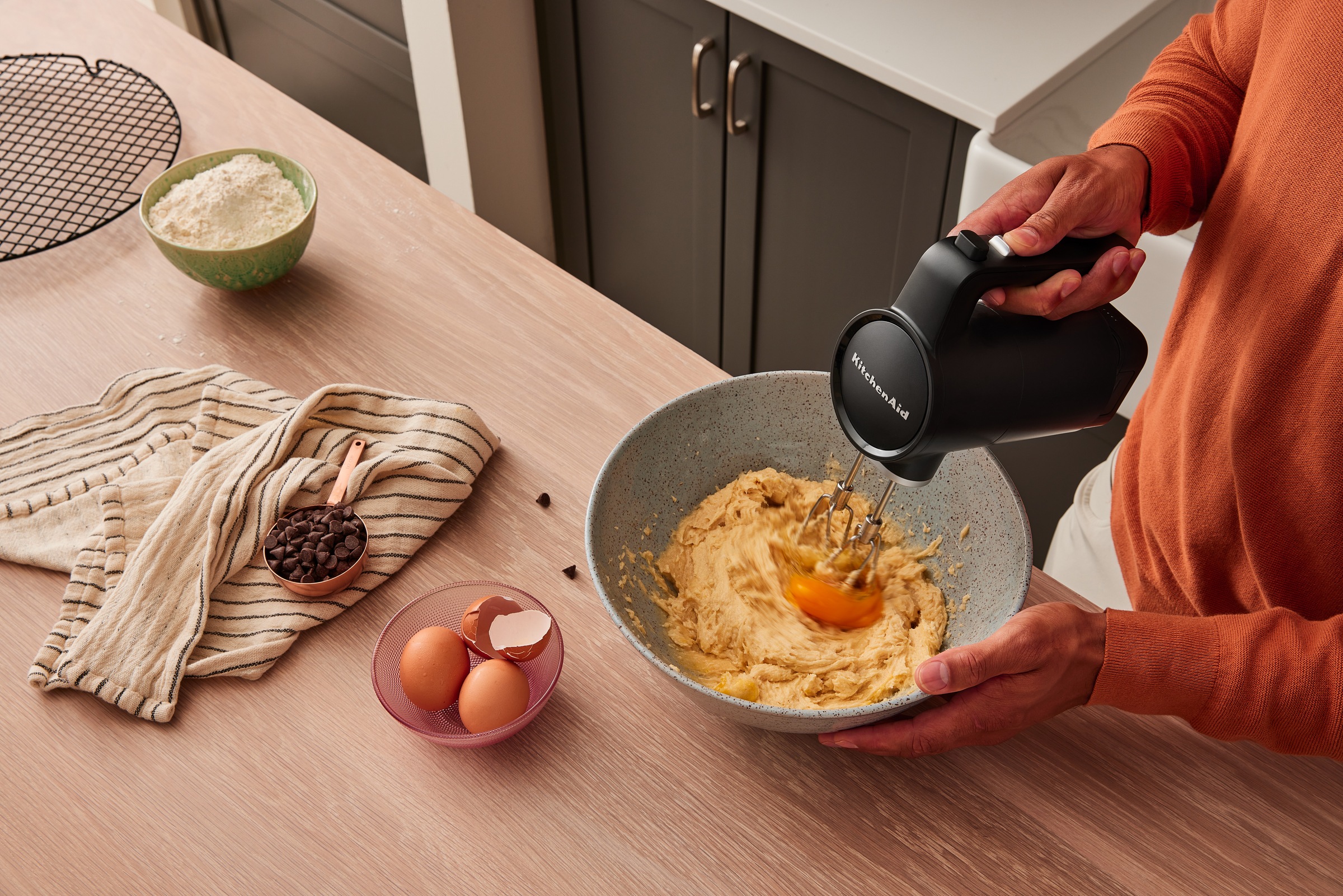 KitchenAid Handmixer »5KHMR762BM«, mit Akku