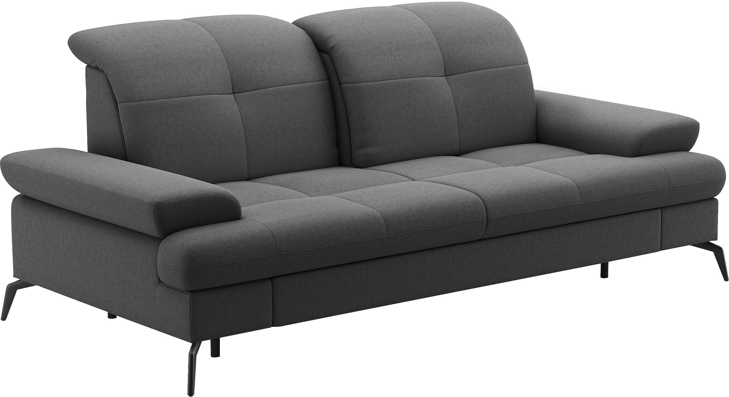 sit&more 3-Sitzer »Amica, inkl. Sitztiefenverstellung und Armteilverstellung«, wahlweise mit Kopfteilverstellung und Bettfunktion