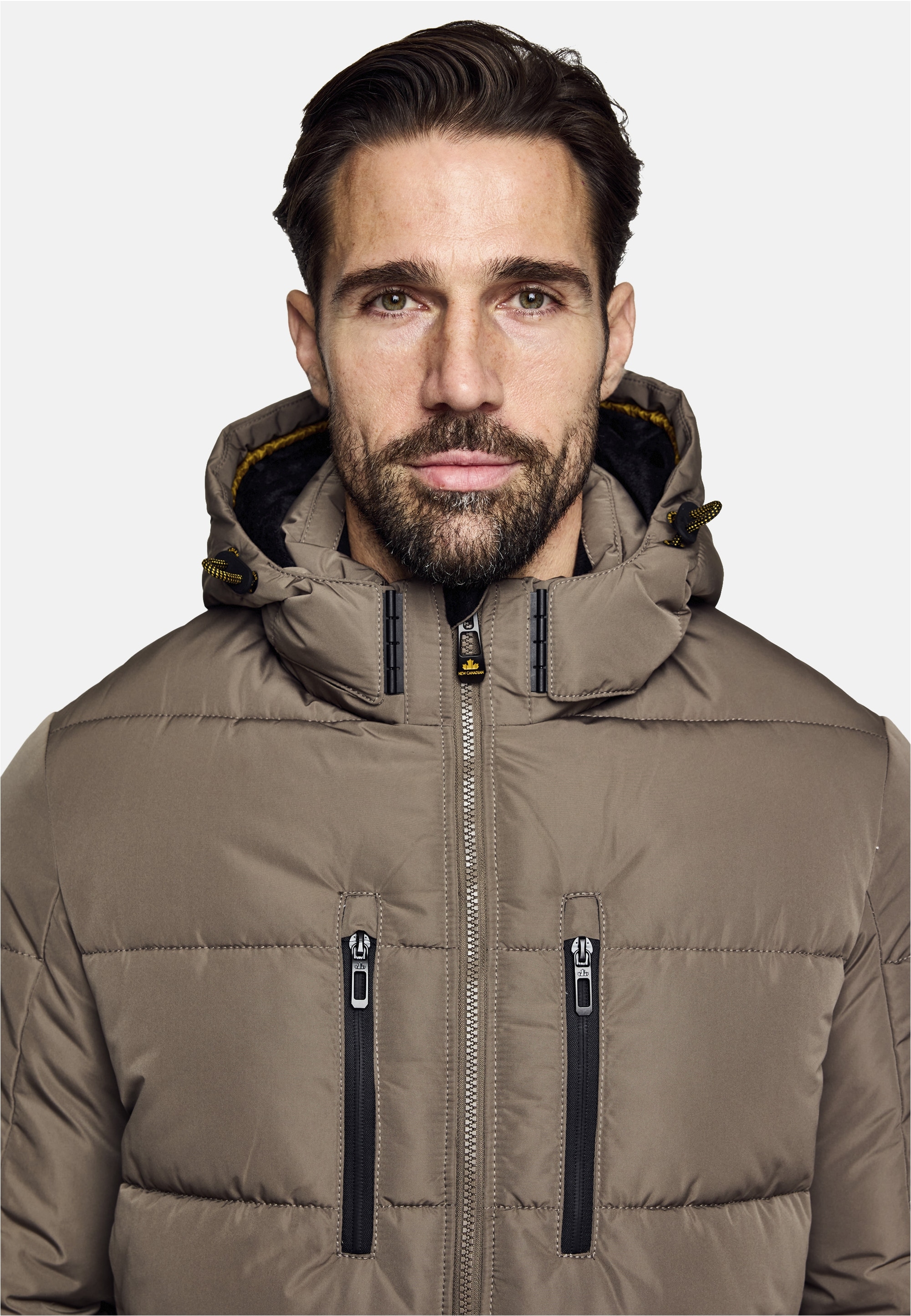 New Canadian Outdoorjacke »dry iQ«, mit Fleece-Einsatz am Innenkragen