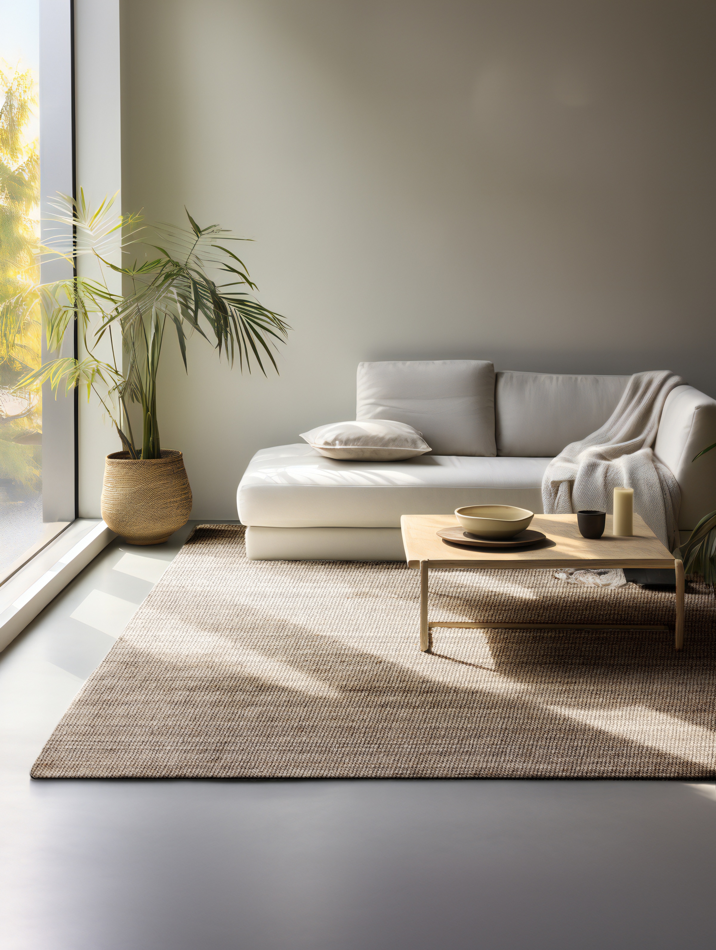 HANSE Home Teppich »Jaipur Juteteppich, als Läufer und in Rund«, rechteckig, 10 mm Höhe, 100% Naturfaser, Nachhaltig, Wohnzimmer, Esszimmer, Schlafzimmer, GRS