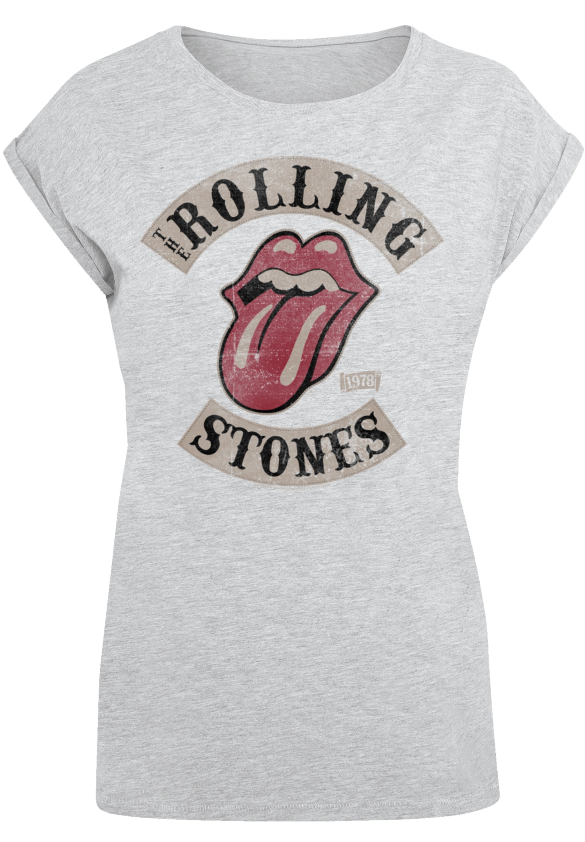 F4NT4STIC T-Shirt »The Rolling Stones Tour '78«, Premium Qualität
