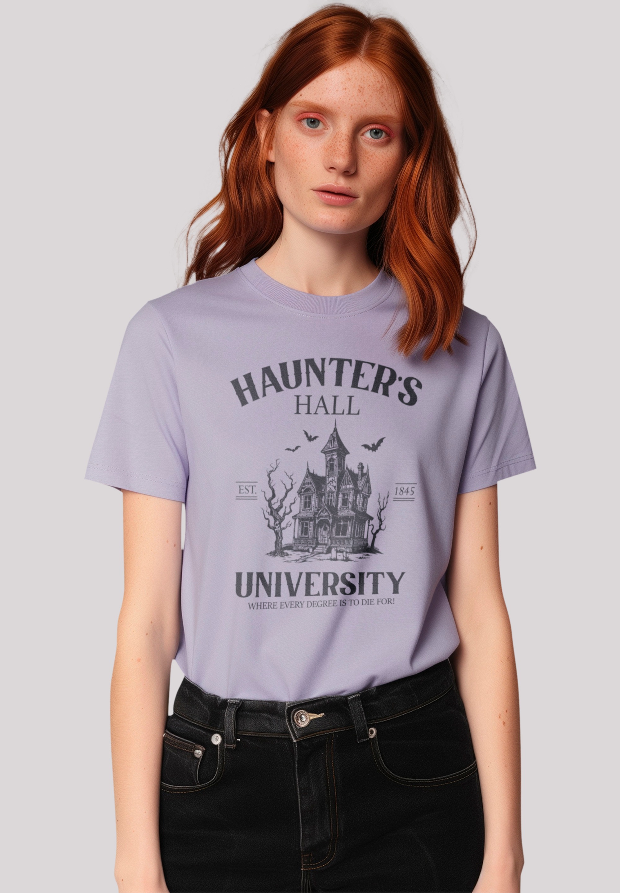 F4NT4STIC Marškinėliai »Halloween University Hau...