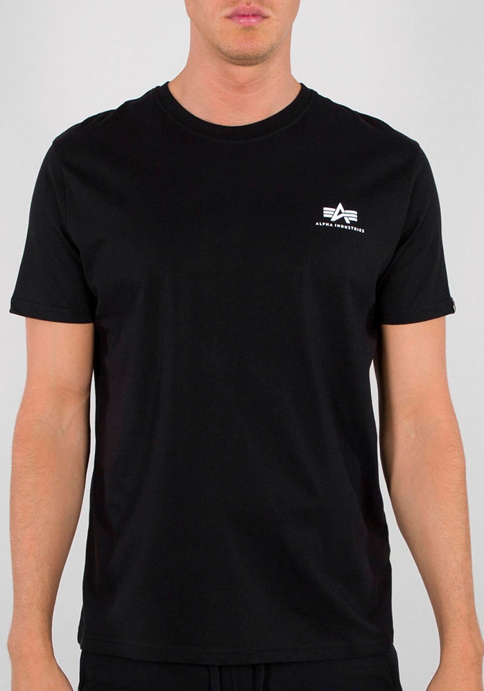 Alpha Industries Rundhalsshirt "Backprint T" Baumwolle, regular fit