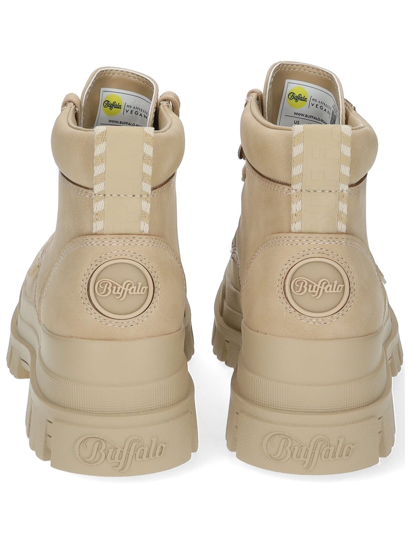 Buffalo Schnürstiefelette »Buffalo Stiefelette Lederimitat«