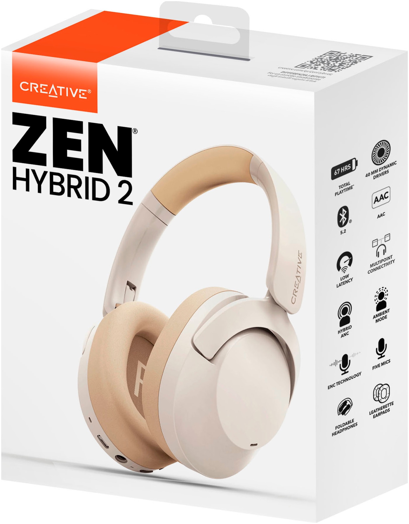 Creative Wireless-Headset »Zen Hybrid 2«