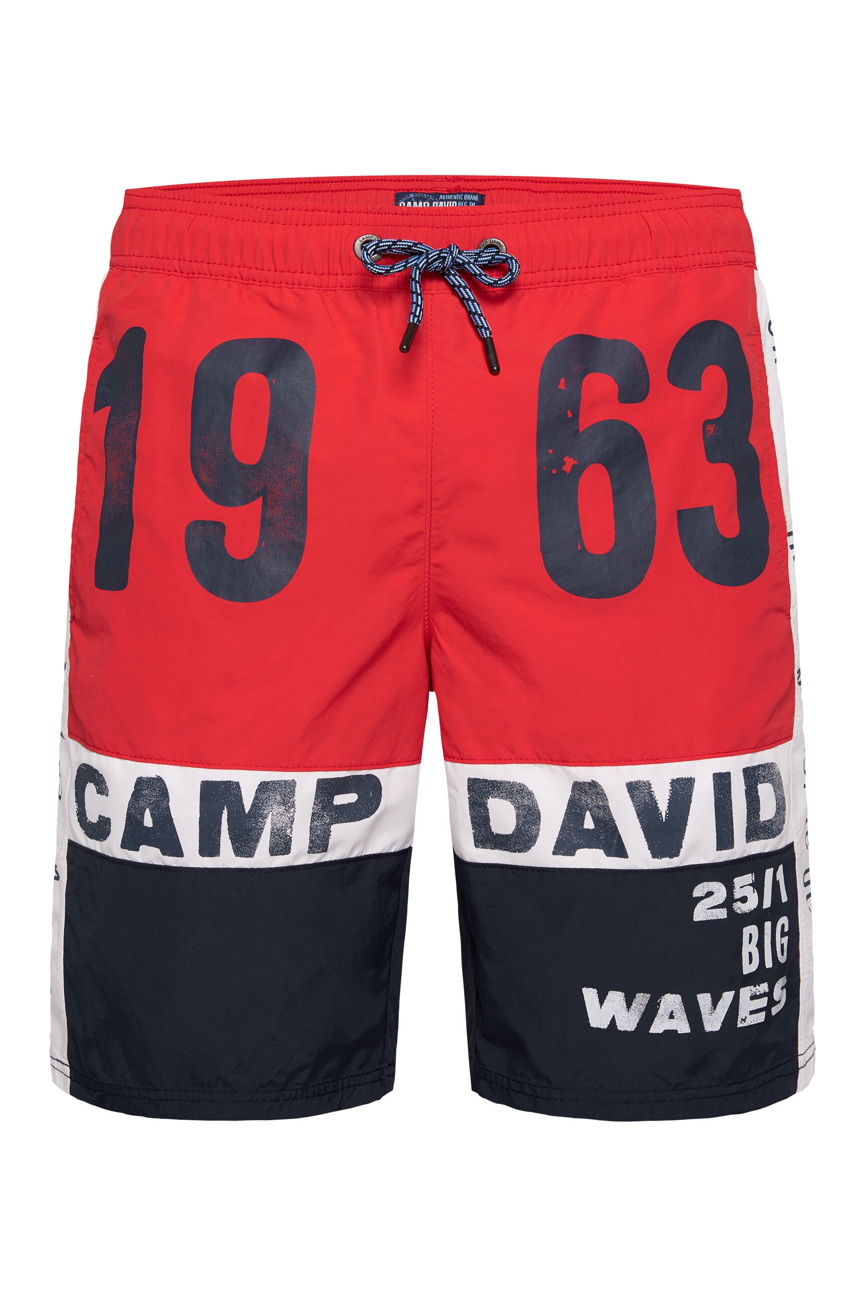 CAMP DAVID Badeshorts, mit Einschubtaschen & einer Gesäßtasche