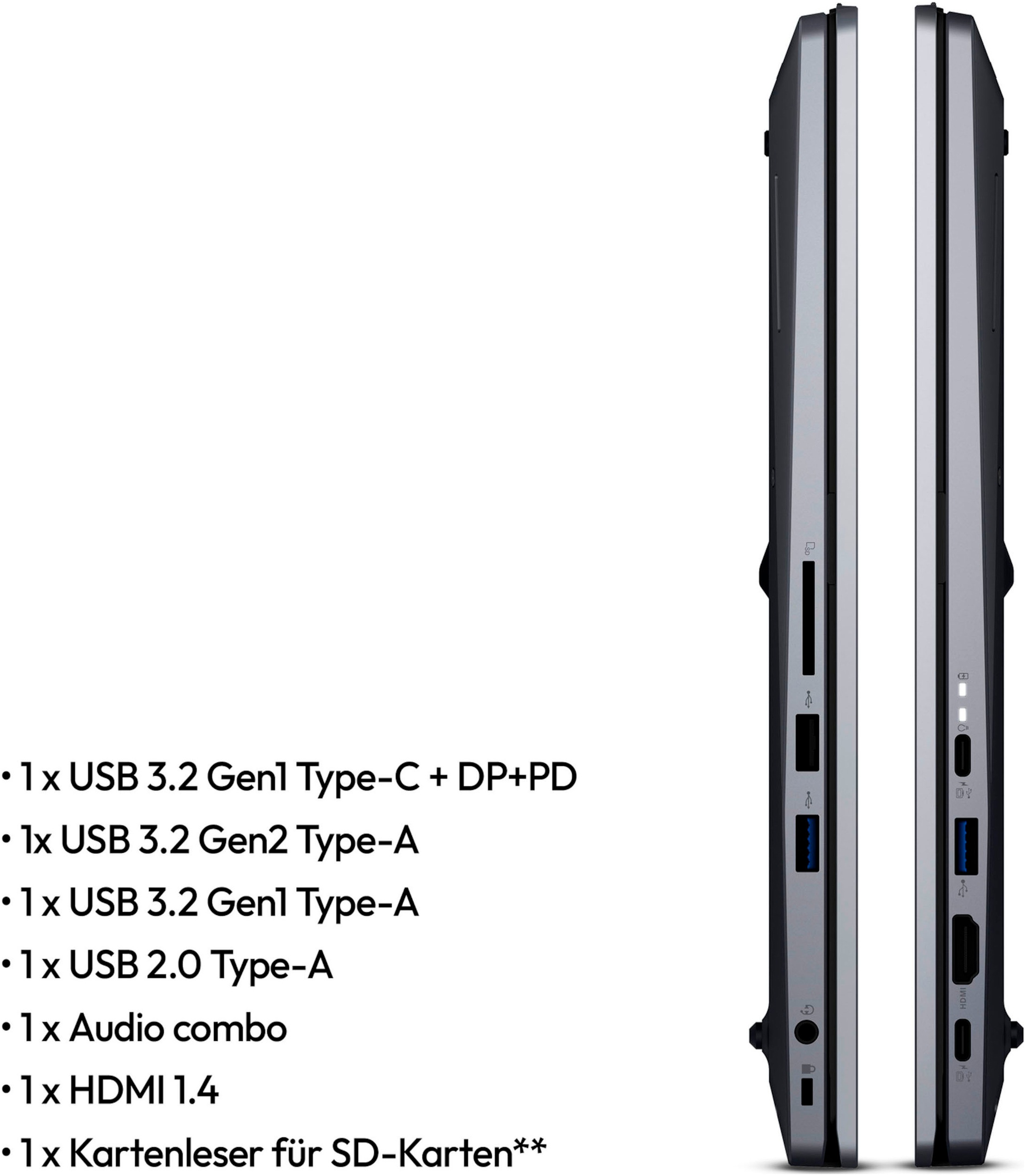 Medion® Notebook »E17223 Core i3«, 43,9 cm, / 17,3 Zoll, Intel, Core i3, UHD Graphics, 512 GB SSD